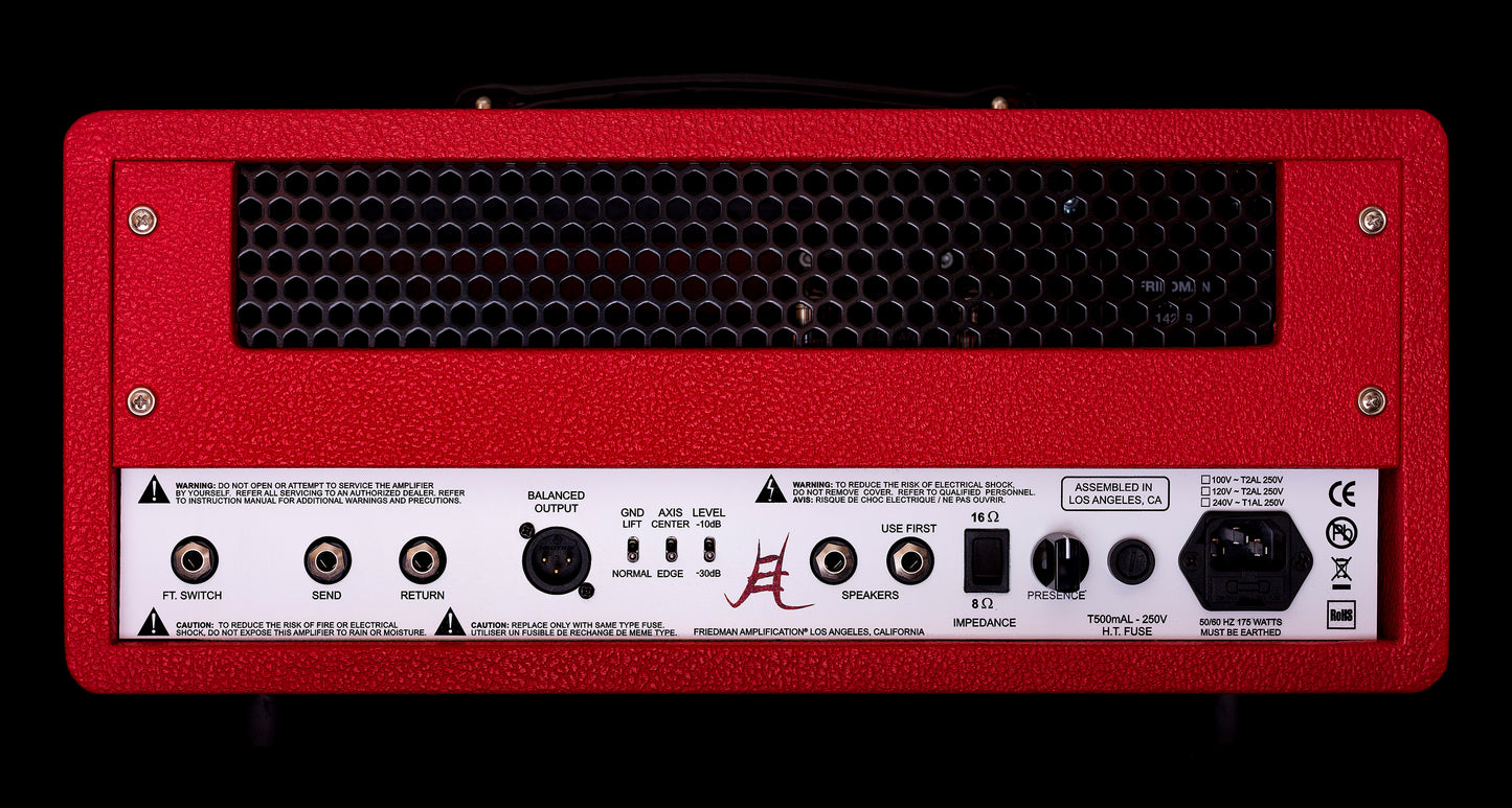 Friedman JEL-20 Jake E Lee Signature 20-Watt Tube Head and JEL-112 CAB 1x12” Cabinet Bundle