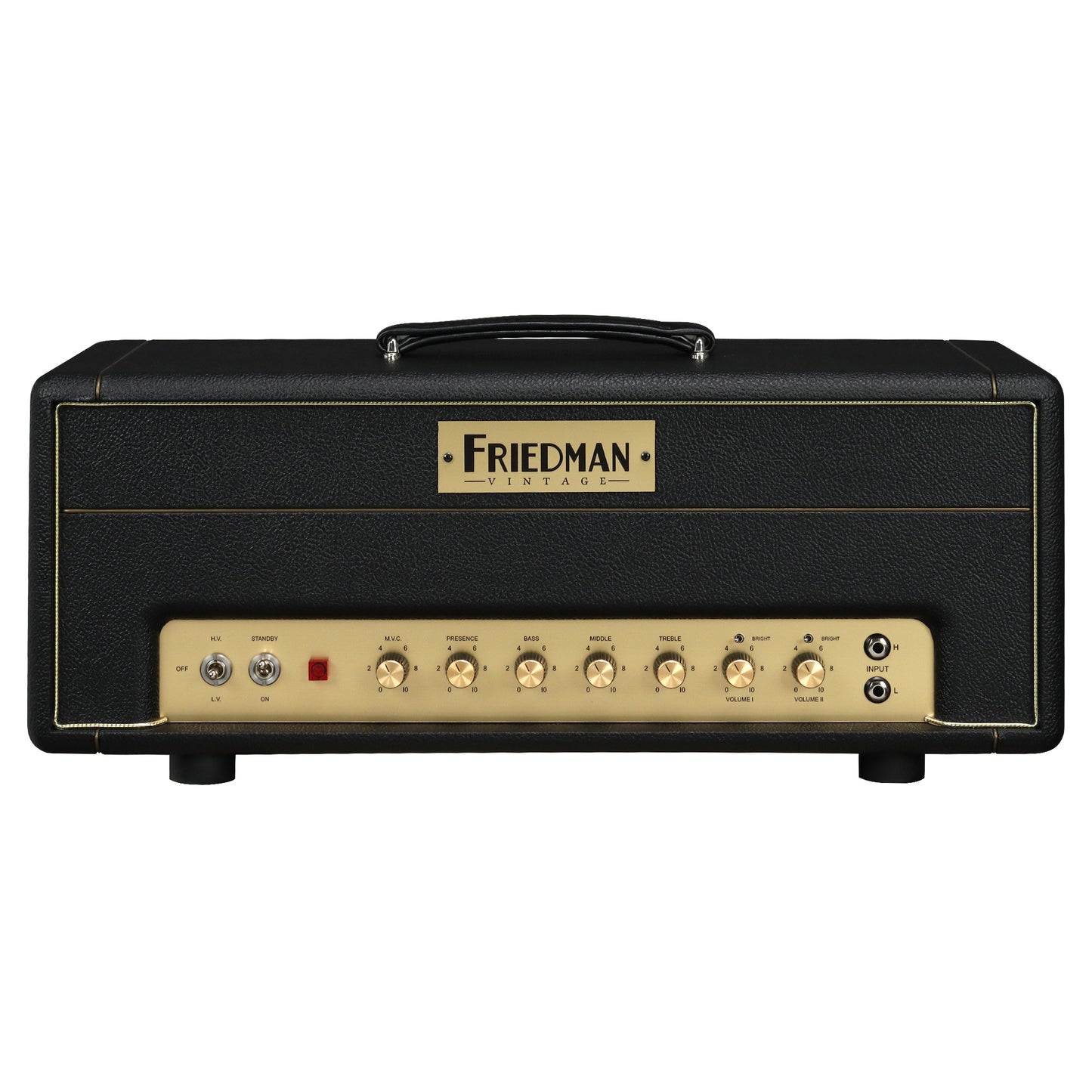 Friedman Vintage PLEX 50-watt All-Tube Head - Black