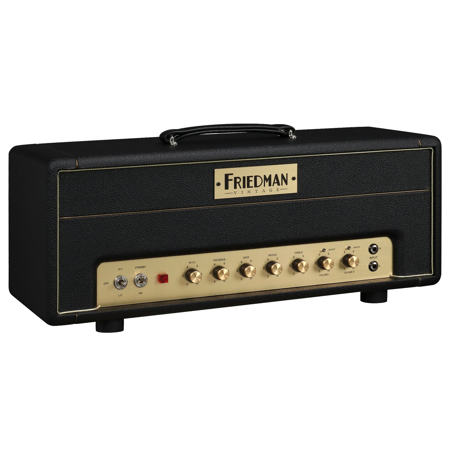 Friedman Vintage PLEX 50-watt All-Tube Head - Black