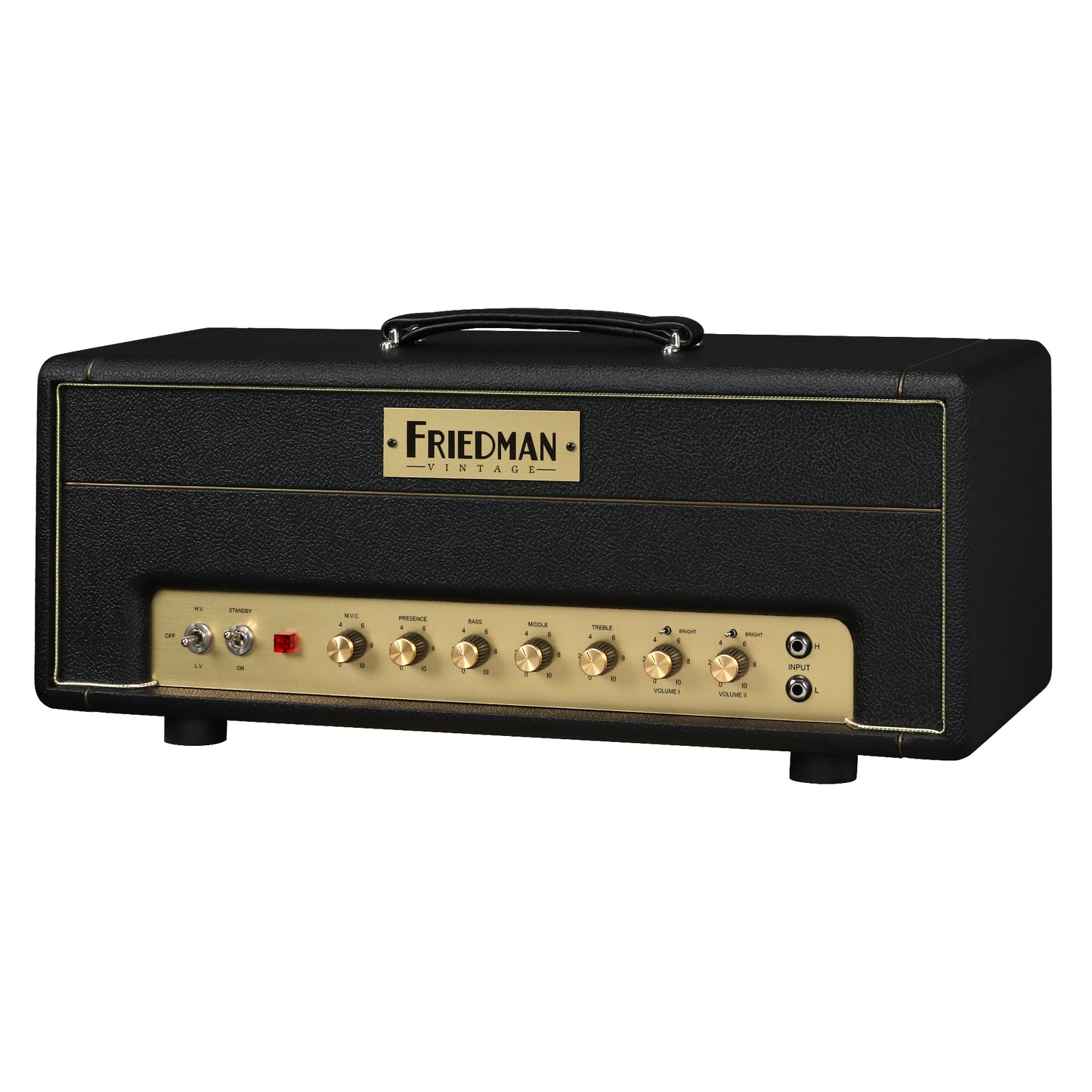 Friedman Vintage PLEX 50-watt All-Tube Head - Black