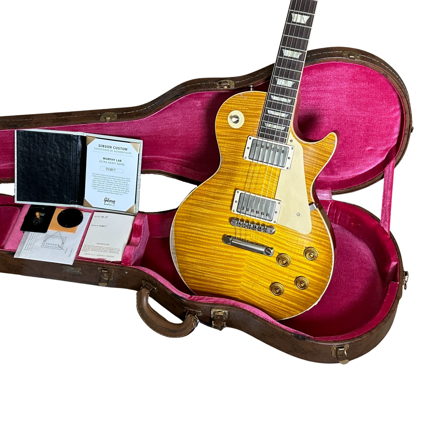 Gibson Custom Shop Murphy Lab 1959 Les Paul Standard Reissue Ultra Heavy Aged Lemon Burst