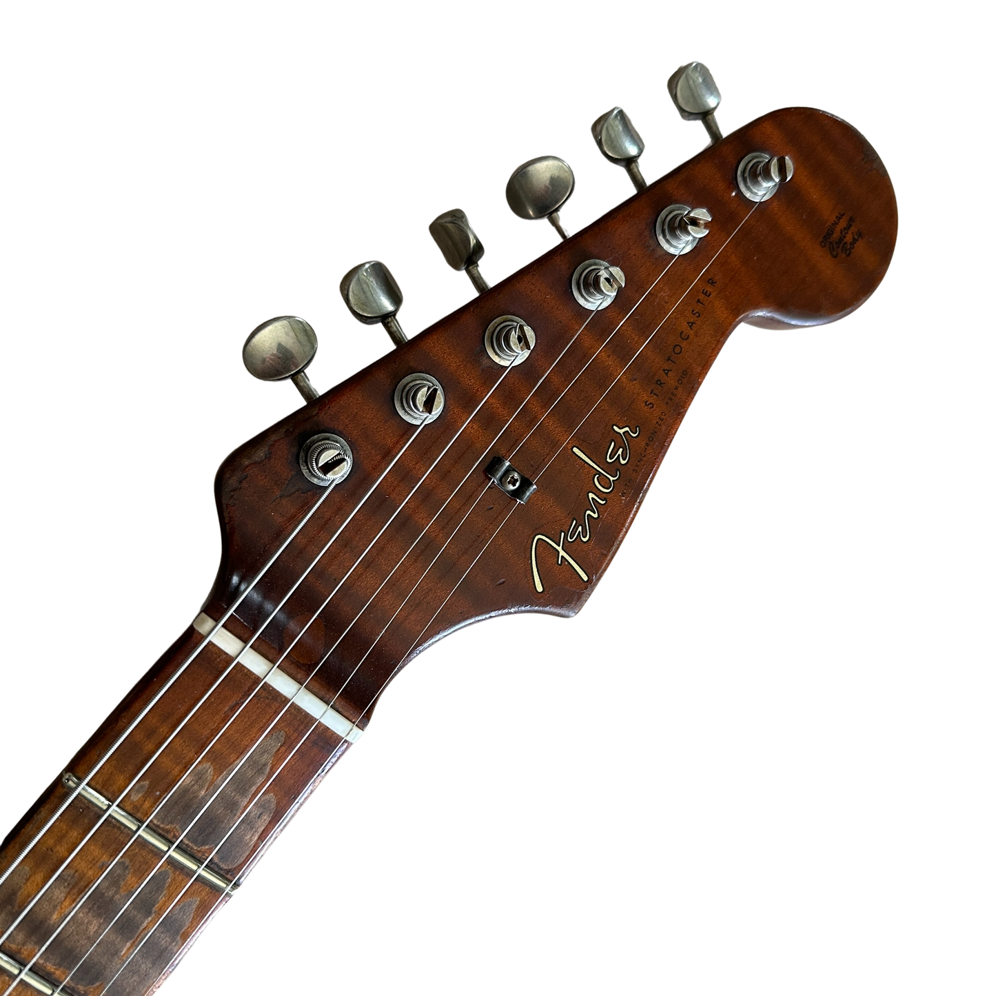 Fender Custom Shop Masterbuilt Dale Wilson '50s Roasted Stratocaster Heavy Relic Electric Guitar Fiesta Red