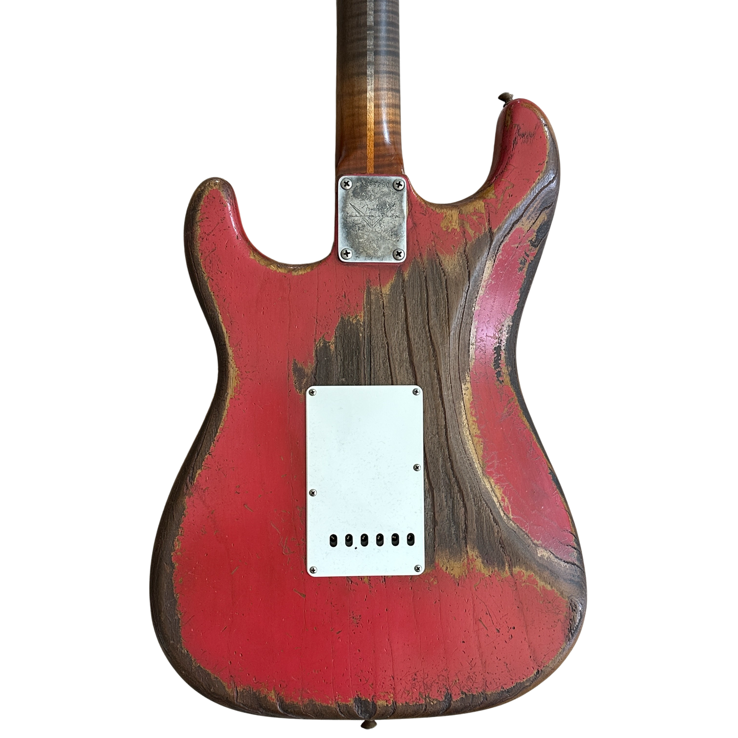Fender Custom Shop Masterbuilt Dale Wilson '50s Roasted Stratocaster Heavy Relic Electric Guitar Fiesta Red
