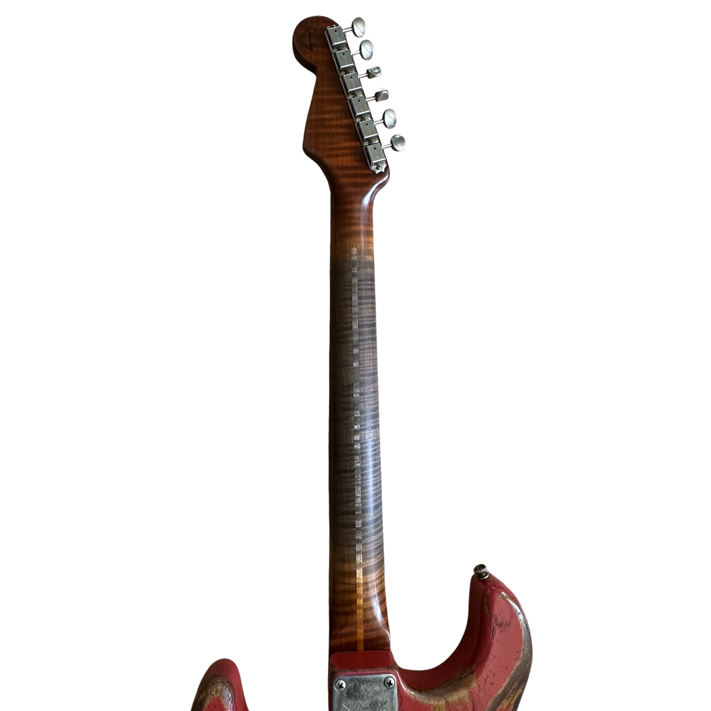 Fender Custom Shop Masterbuilt Dale Wilson '50s Roasted Stratocaster Heavy Relic Electric Guitar Fiesta Red
