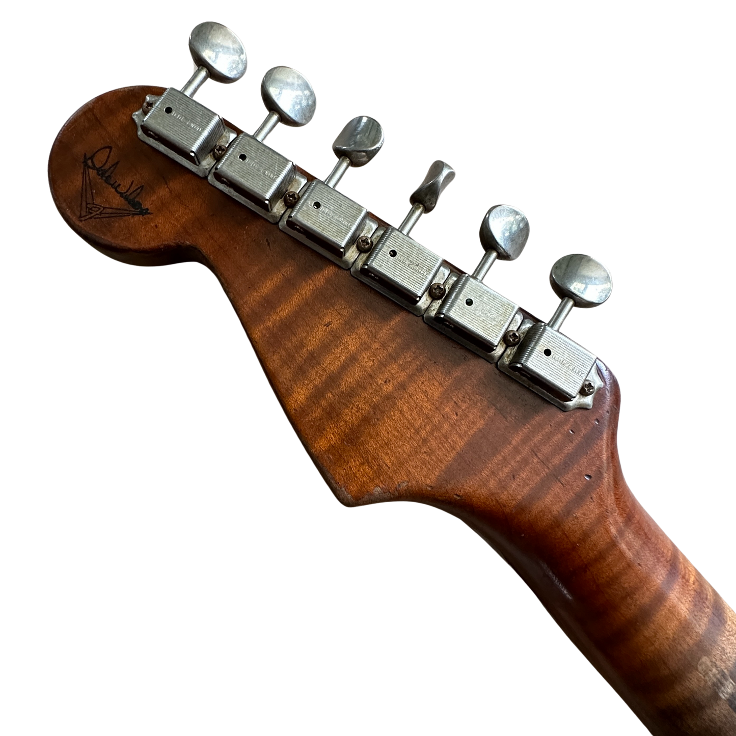 Fender Custom Shop Masterbuilt Dale Wilson '50s Roasted Stratocaster Heavy Relic Electric Guitar Fiesta Red