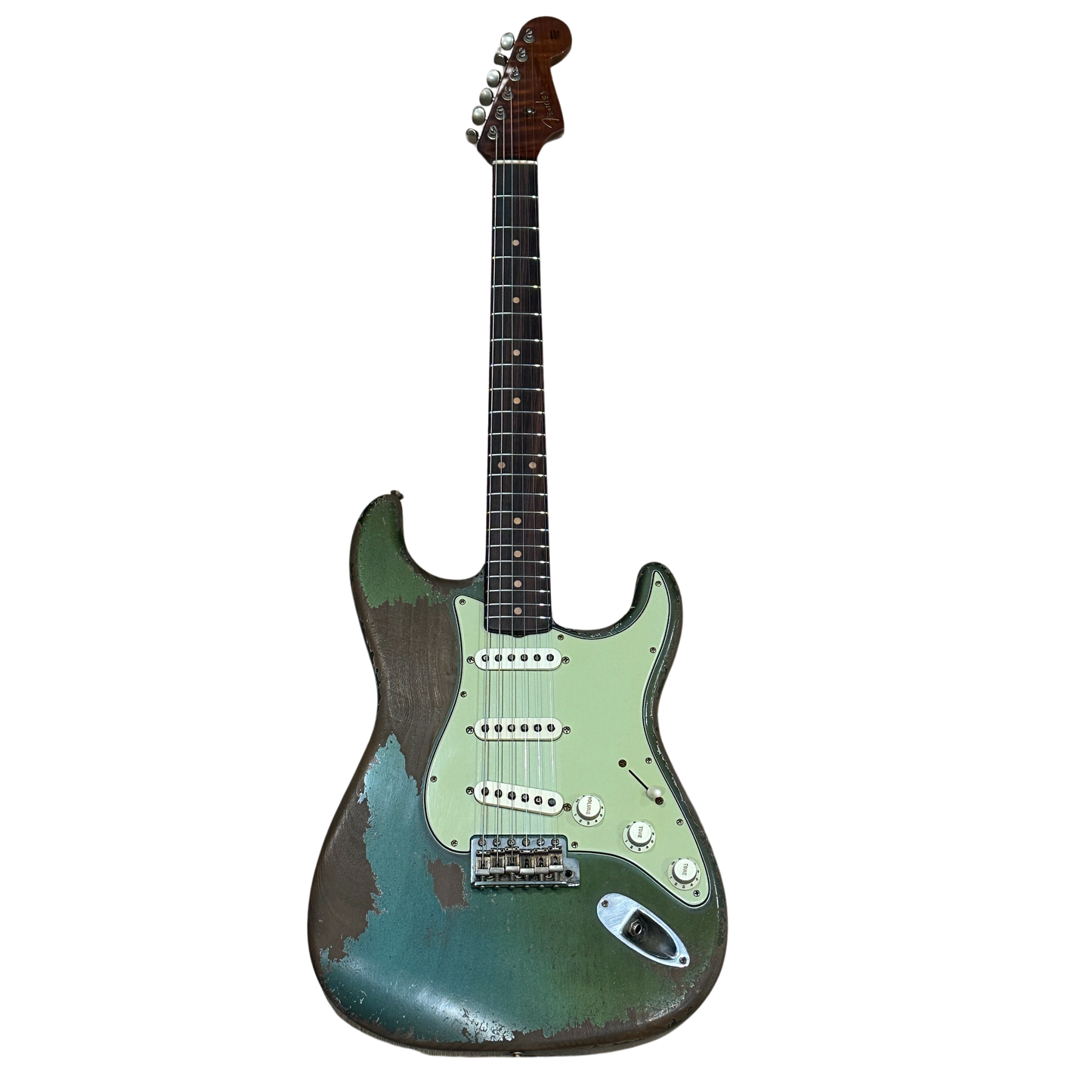 Fender Custom Shop Masterbuilt Dale Wilson '60s Roasted Stratocaster Heavy Relic Electric Guitar Sherwood Green