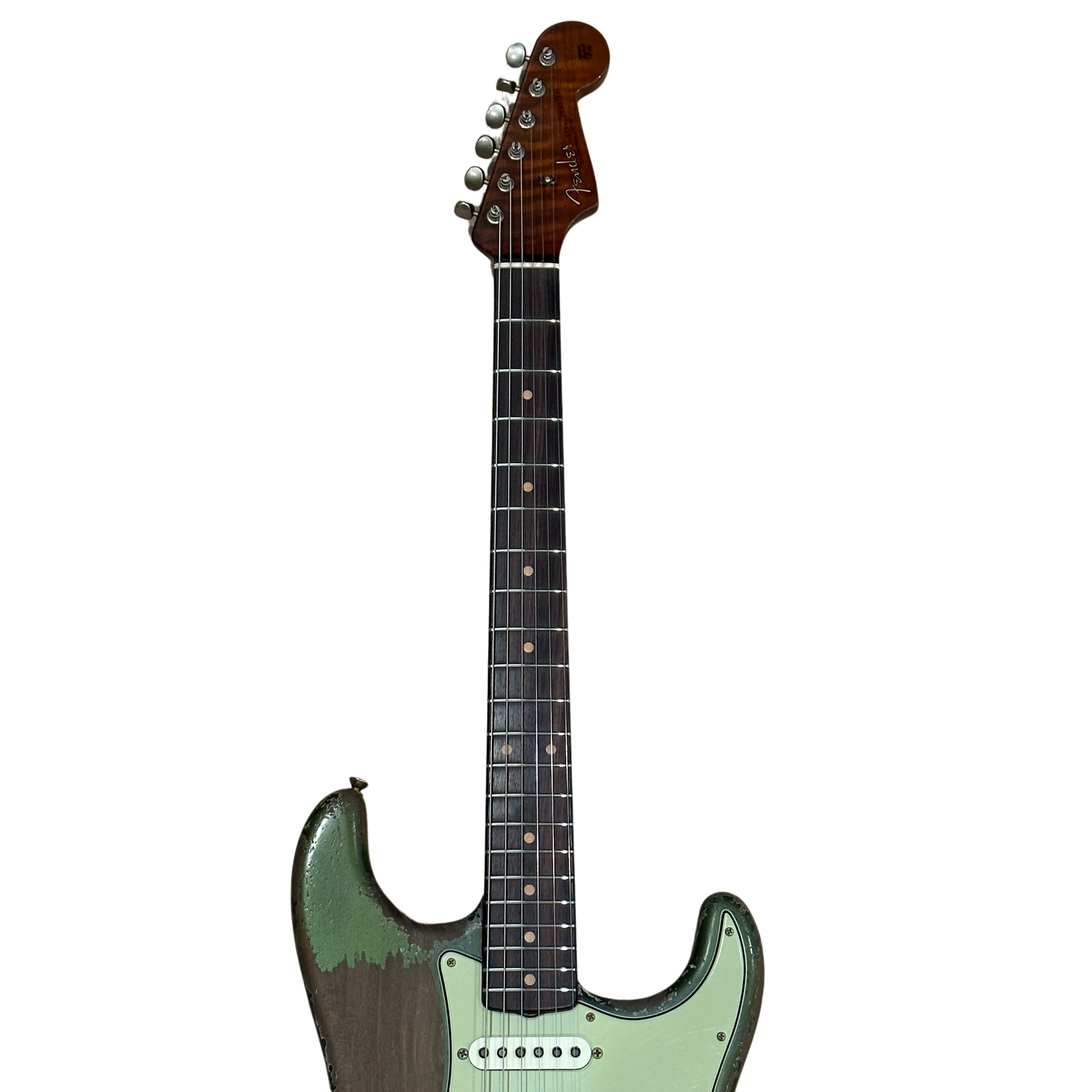 Fender Custom Shop Masterbuilt Dale Wilson '60s Roasted Stratocaster Heavy Relic Electric Guitar Sherwood Green