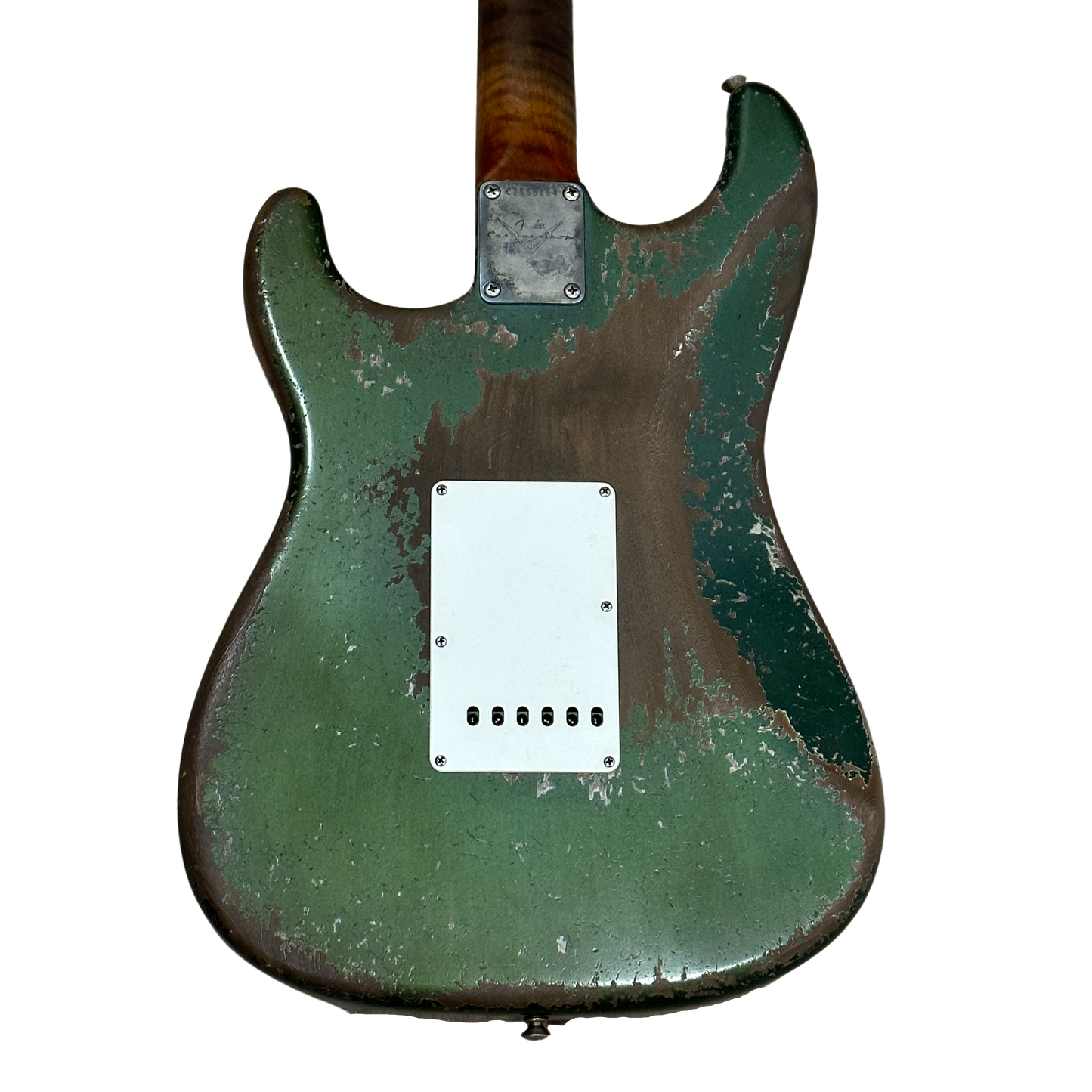 Fender Custom Shop Masterbuilt Dale Wilson '60s Roasted Stratocaster Heavy Relic Electric Guitar Sherwood Green
