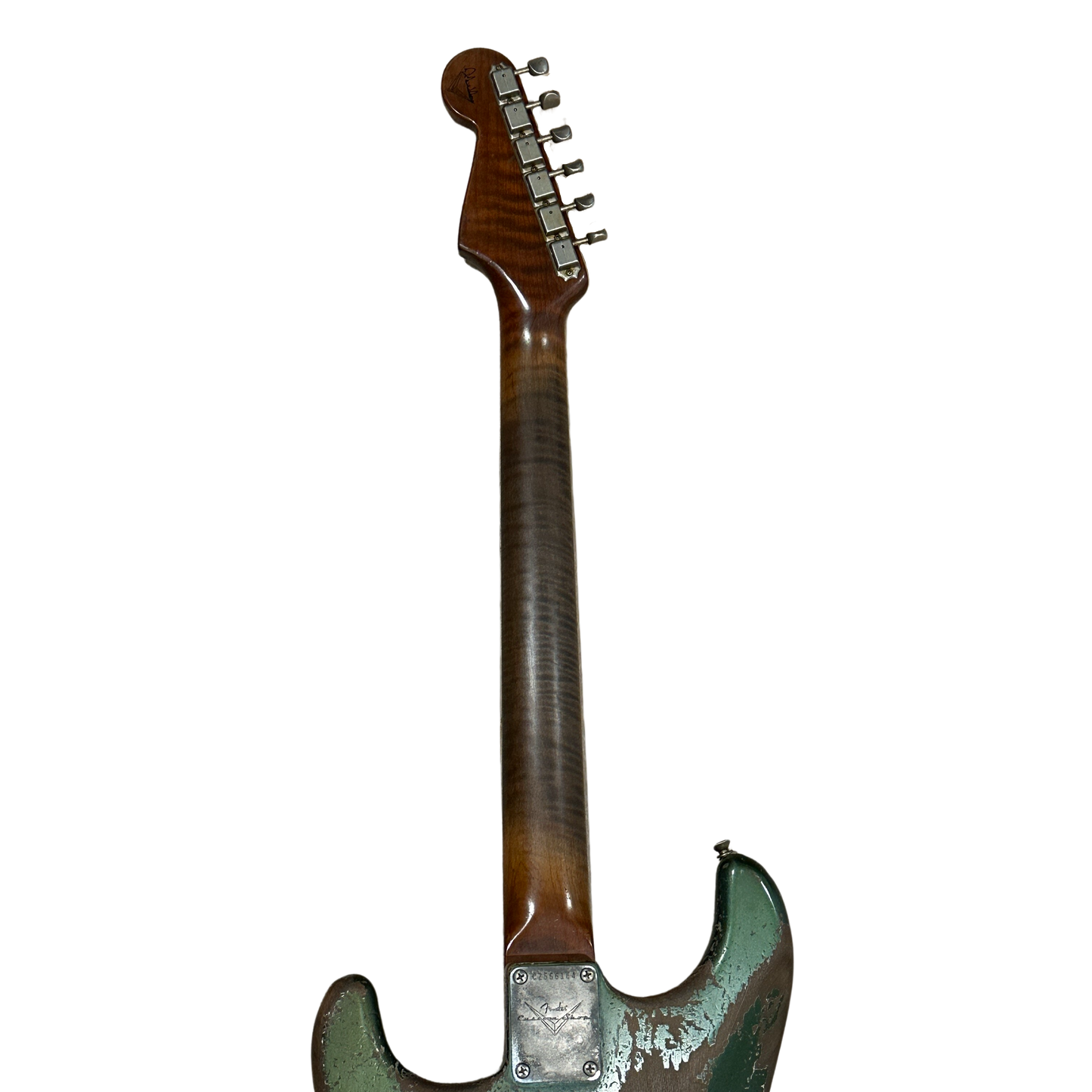 Fender Custom Shop Masterbuilt Dale Wilson '60s Roasted Stratocaster Heavy Relic Electric Guitar Sherwood Green