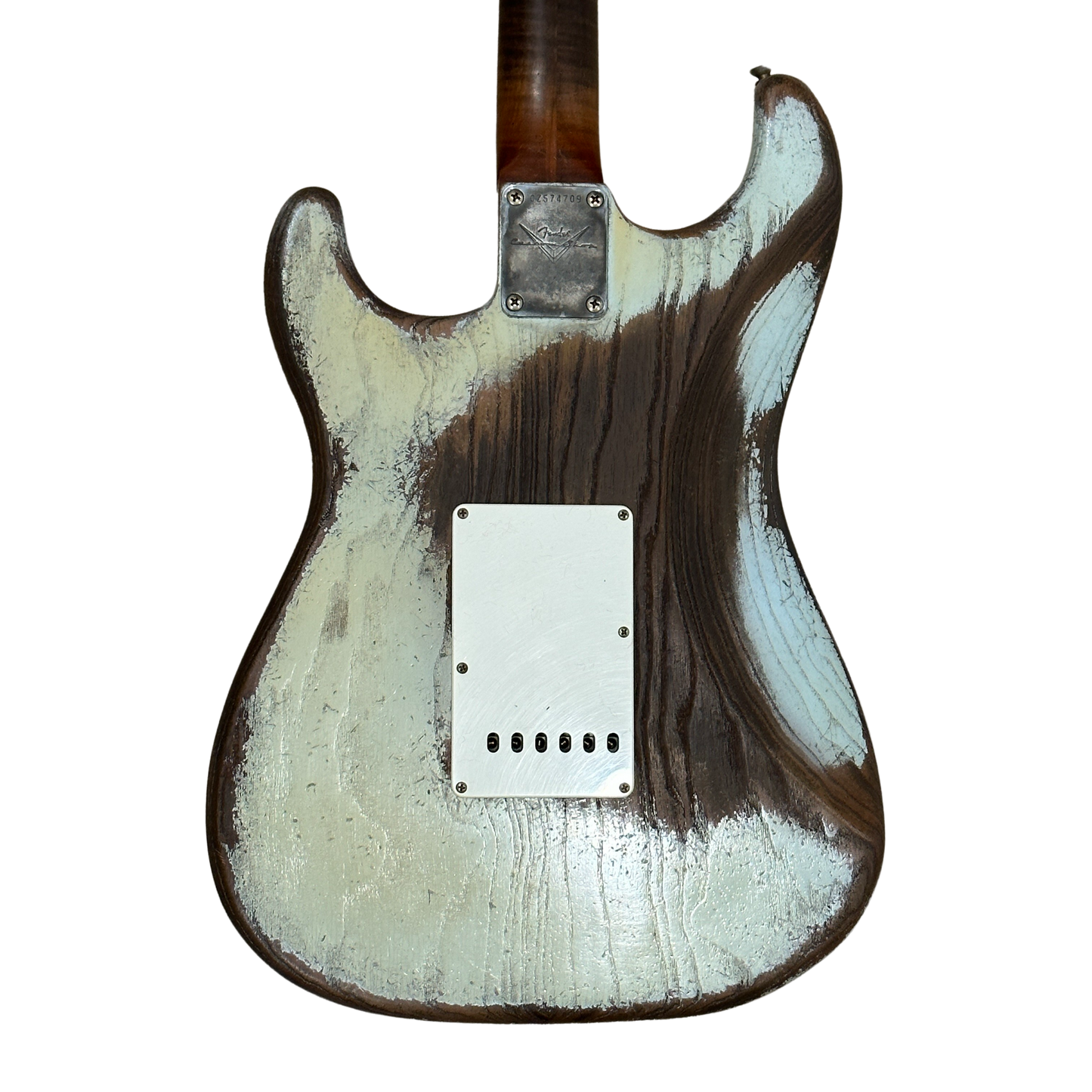 Fender Custom Shop Masterbuilt Dale Wilson '50s Roasted Stratocaster Heavy Relic Electric Guitar Sonic Blue