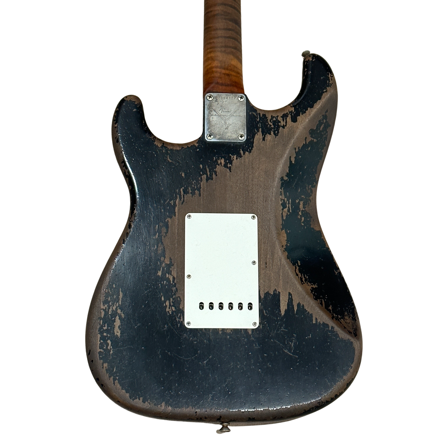 Fender Custom Shop Masterbuilt Dale Wilson '60s Roasted Stratocaster Heavy Relic Electric Guitar Black