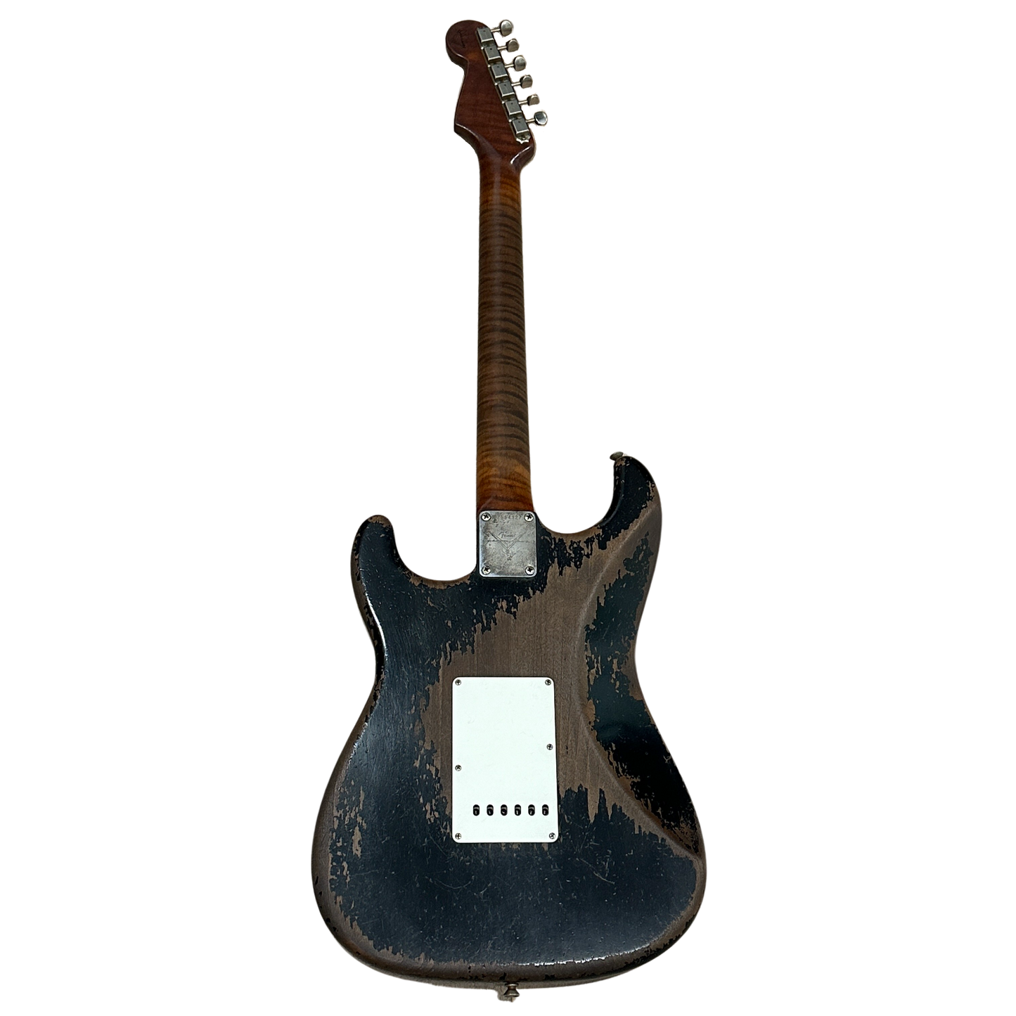 Fender Custom Shop Masterbuilt Dale Wilson '60s Roasted Stratocaster Heavy Relic Electric Guitar Black