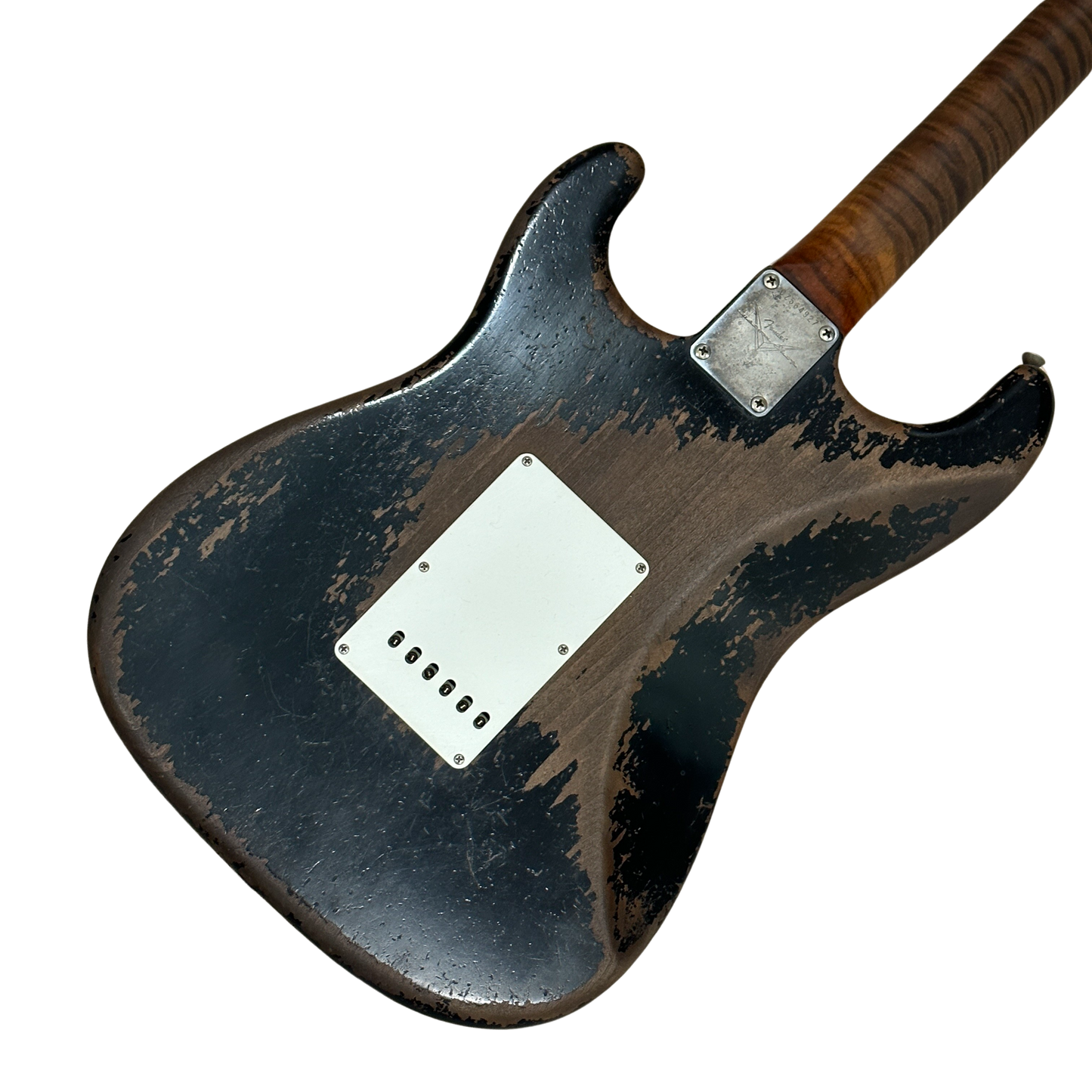 Fender Custom Shop Masterbuilt Dale Wilson '60s Roasted Stratocaster Heavy Relic Electric Guitar Black