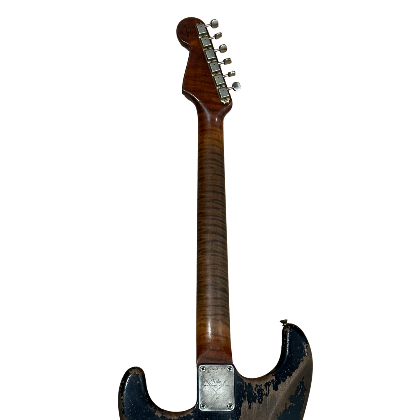 Fender Custom Shop Masterbuilt Dale Wilson '60s Roasted Stratocaster Heavy Relic Electric Guitar Black