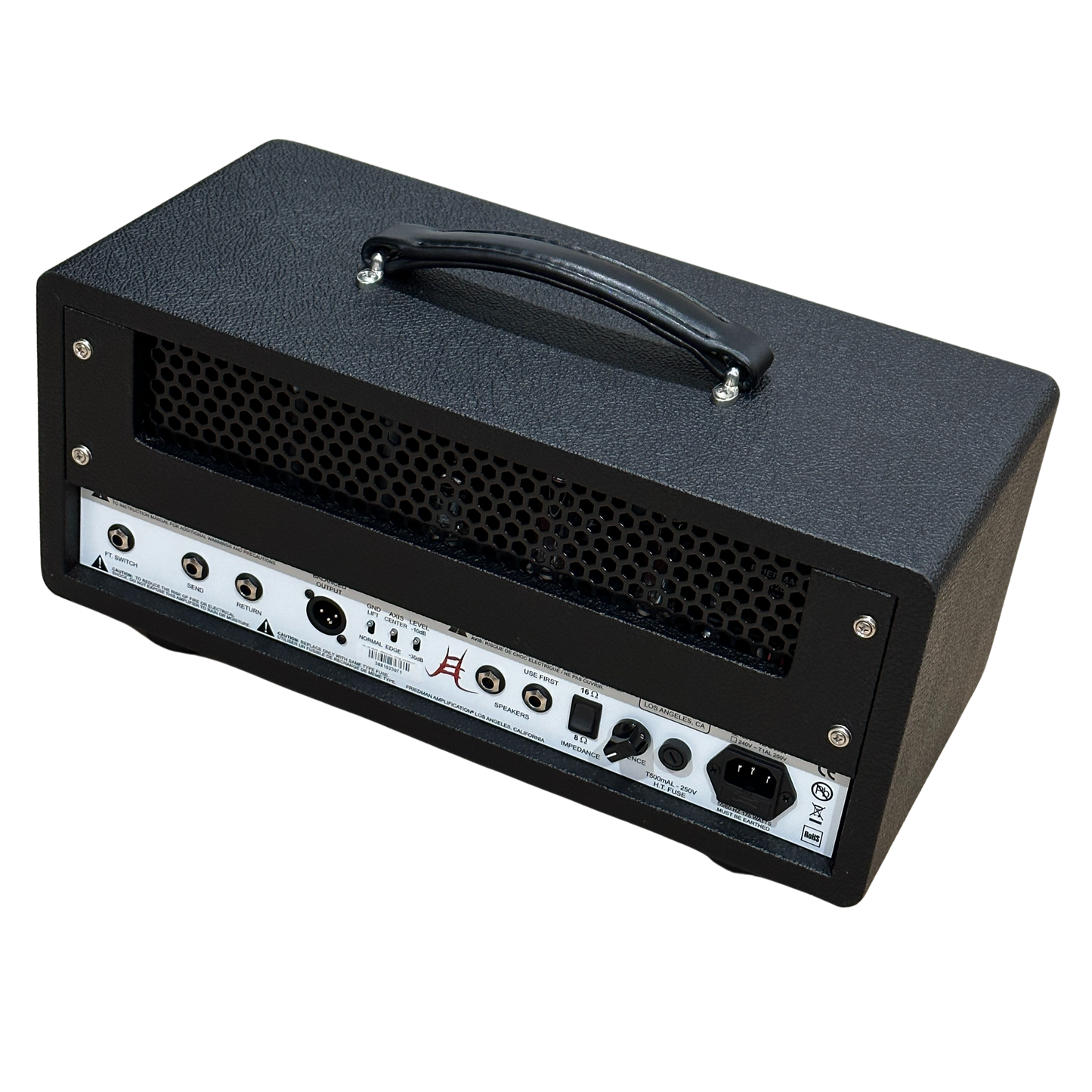Pre-order limited run! Friedman JEL-20 Jake E Lee Signature 20 Watt Tube Guitar Amplifier Head - Black