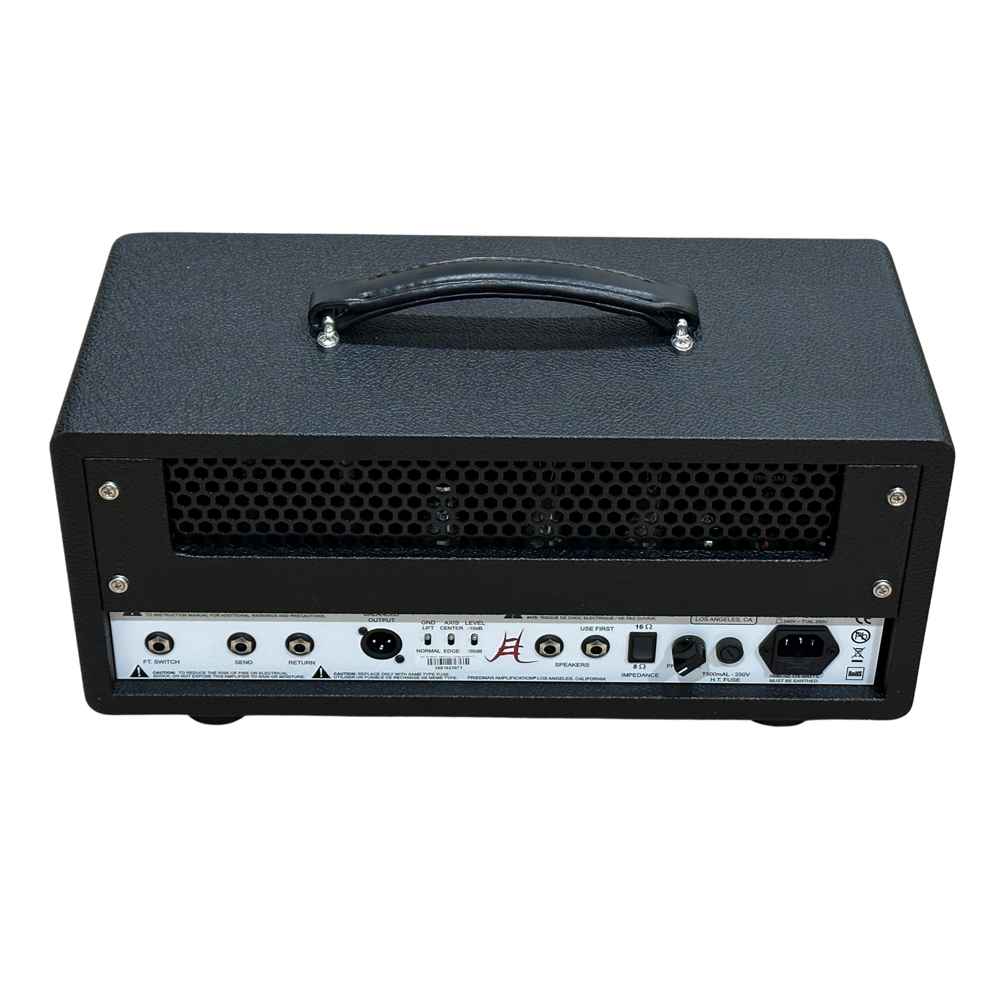 Pre-order limited run! Friedman JEL-20 Jake E Lee Signature 20 Watt Tube Guitar Amplifier Head - Black