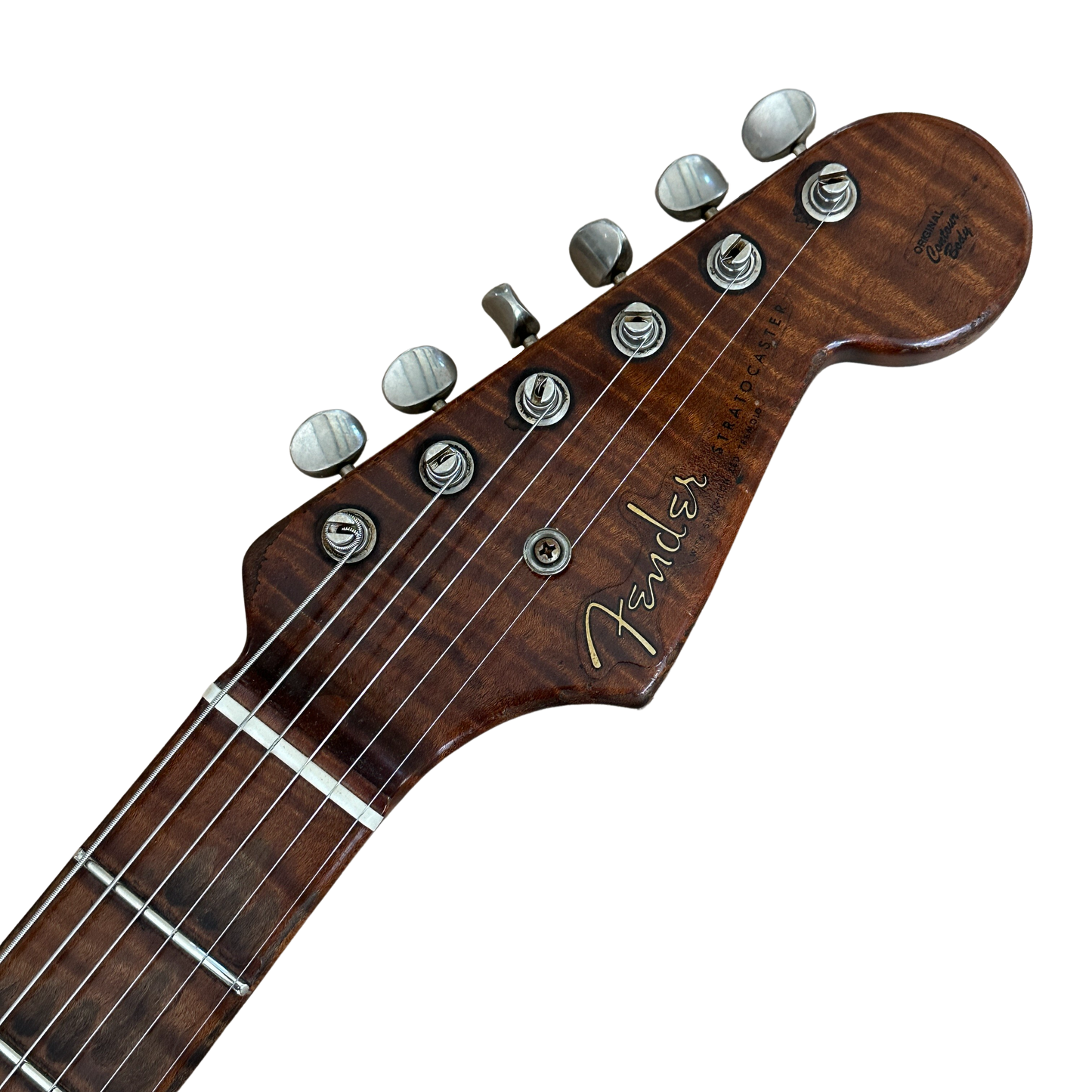 Fender Custom Shop Masterbuilt Dale Wilson '50s Roasted Stratocaster Heavy Relic Electric Guitar Aztec Gold