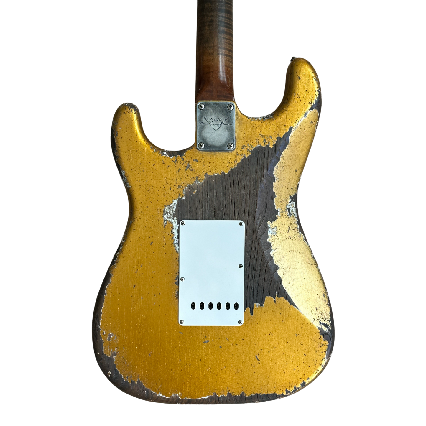 Fender Custom Shop Masterbuilt Dale Wilson '50s Roasted Stratocaster Heavy Relic Electric Guitar Aztec Gold