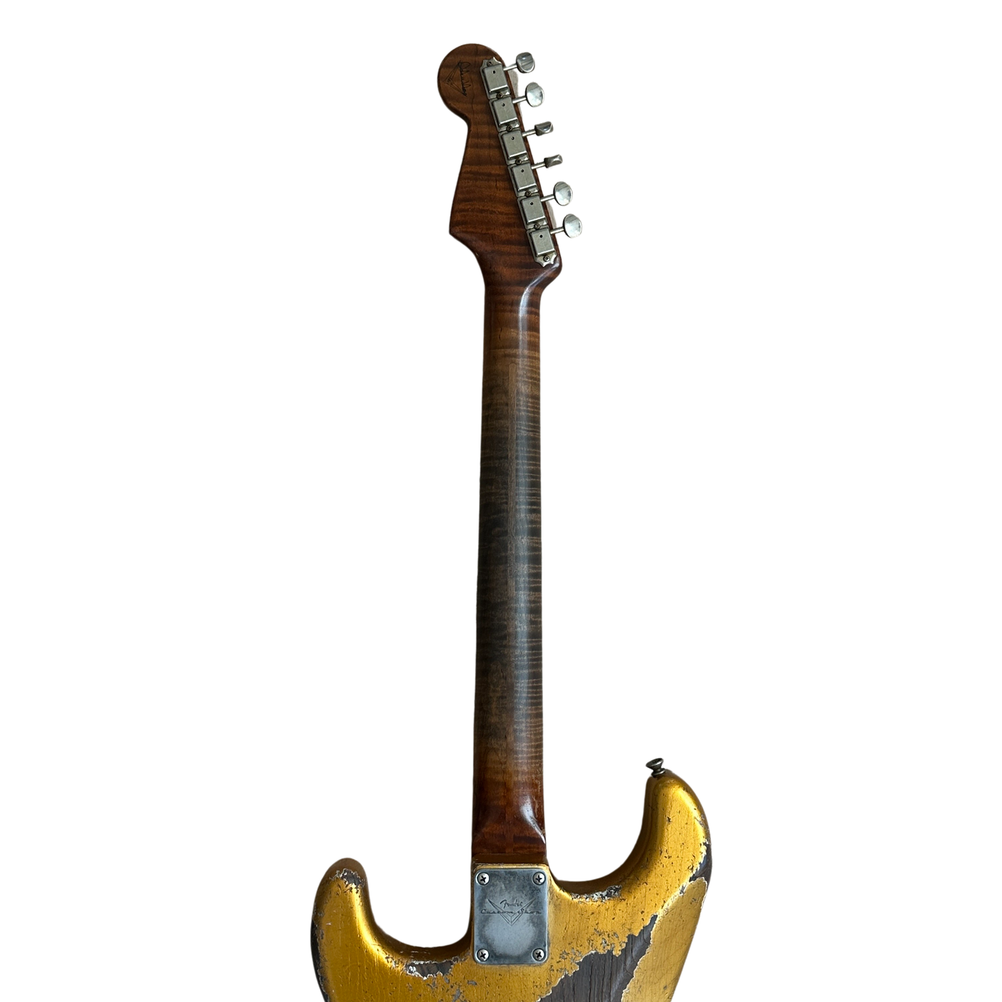 Fender Custom Shop Masterbuilt Dale Wilson '50s Roasted Stratocaster Heavy Relic Electric Guitar Aztec Gold