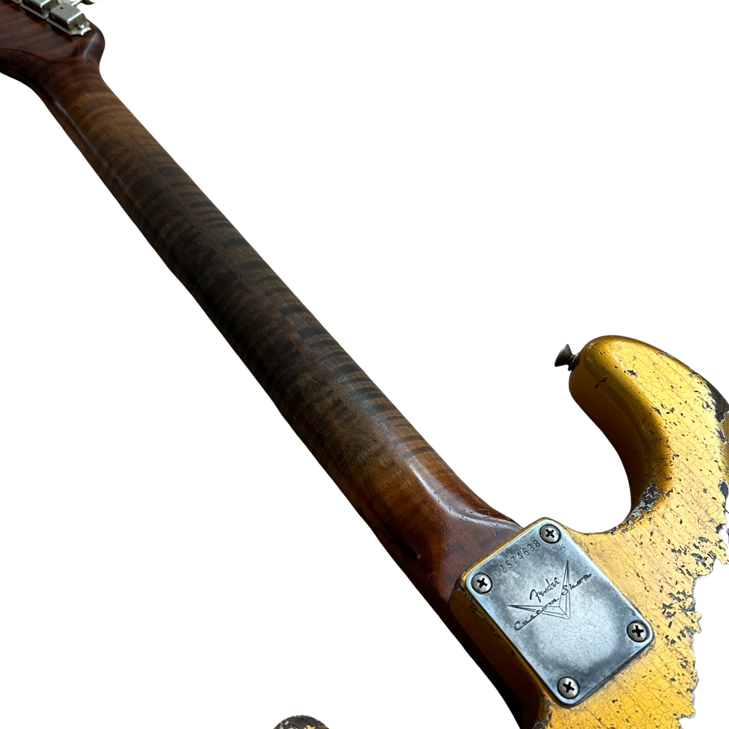 Fender Custom Shop Masterbuilt Dale Wilson '50s Roasted Stratocaster Heavy Relic Electric Guitar Aztec Gold