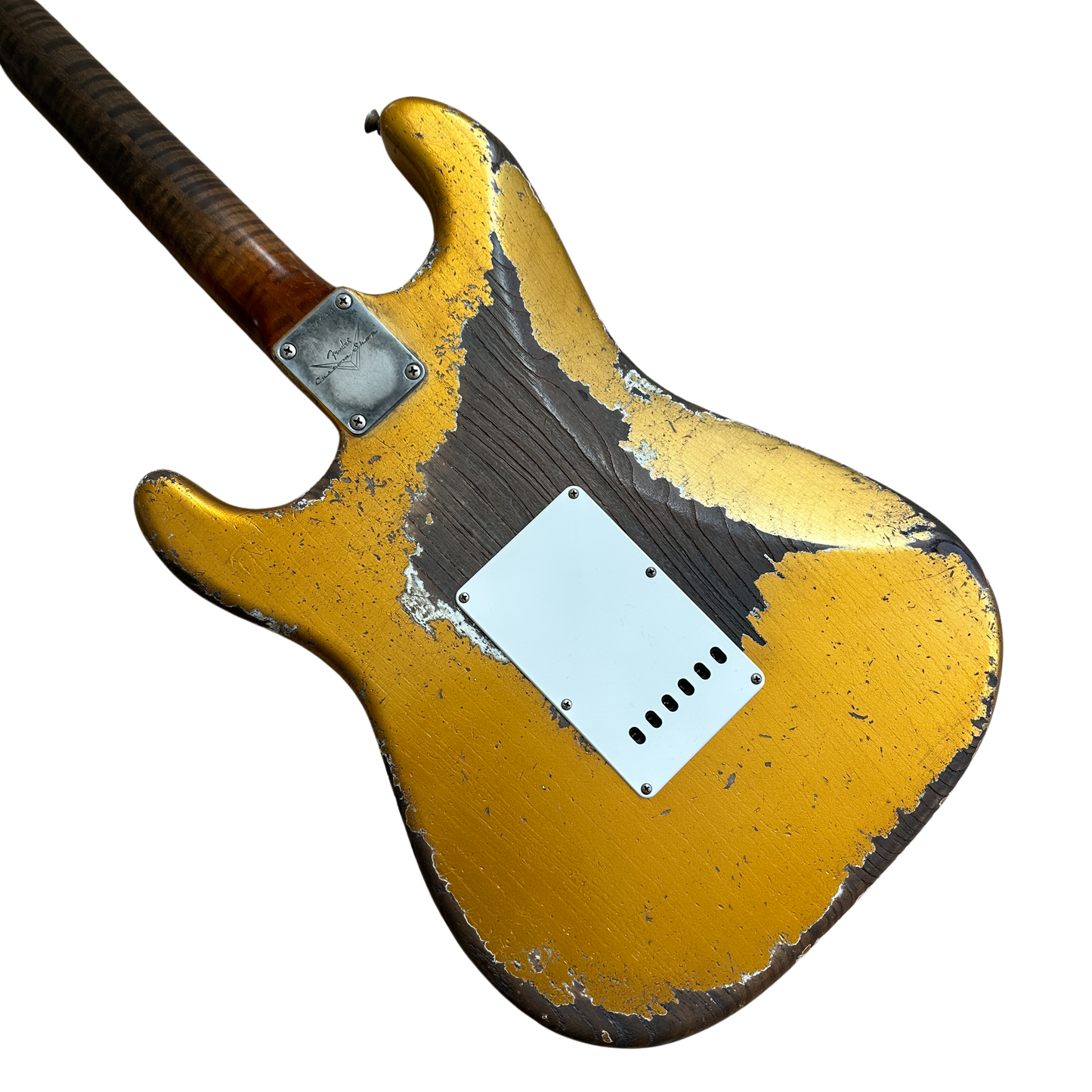 Fender Custom Shop Masterbuilt Dale Wilson '50s Roasted Stratocaster Heavy Relic Electric Guitar Aztec Gold
