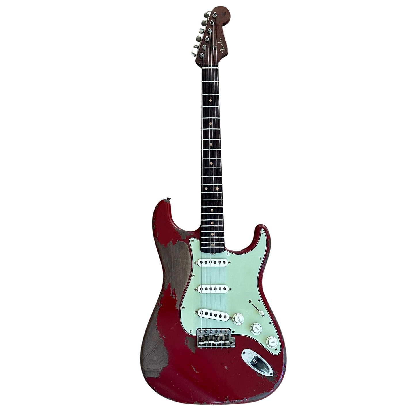 Fender Custom Shop Masterbuilt Dale Wilson '60s Roasted Stratocaster Heavy Relic Electric Guitar Dakota Red