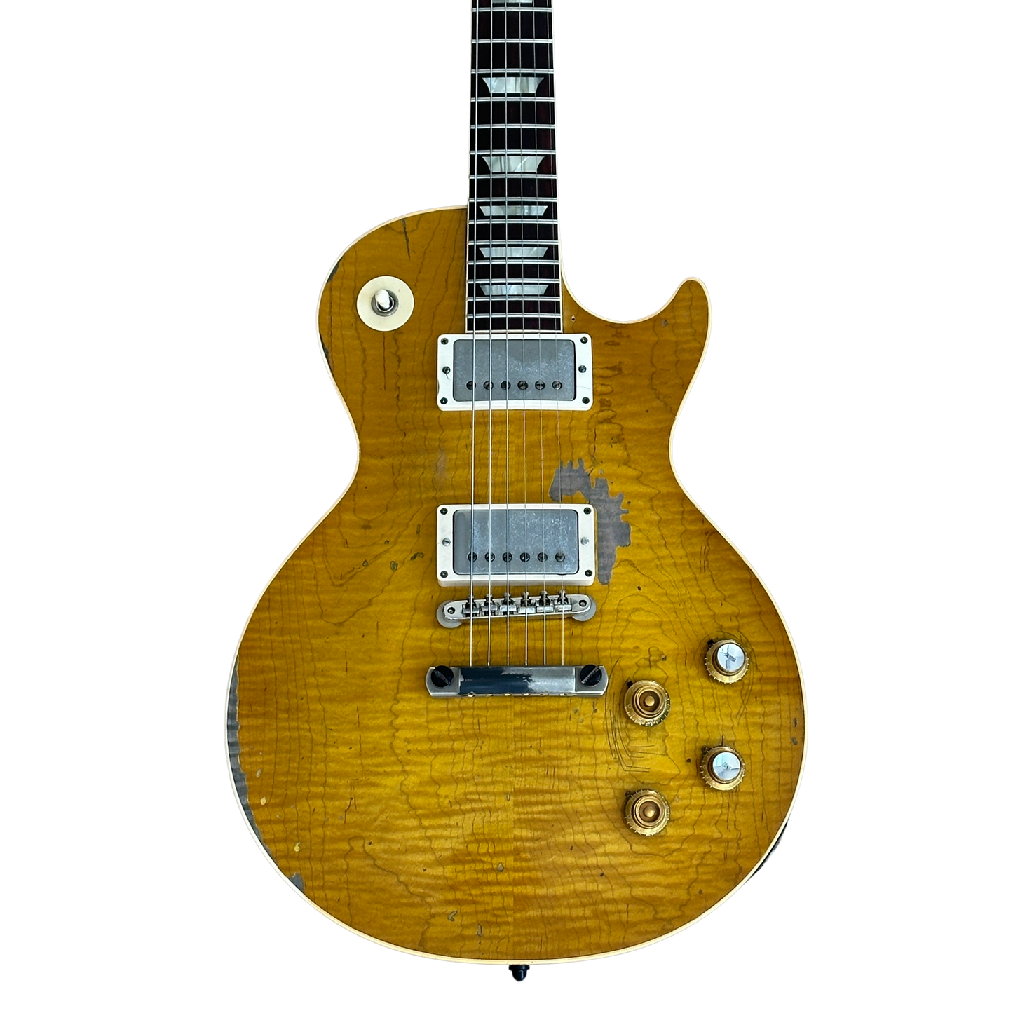 8.1 lbs only!!! Gibson Custom Shop Kirk Hammett "Greeny" '59 Les Paul Standard Reissue - Greeny Burst