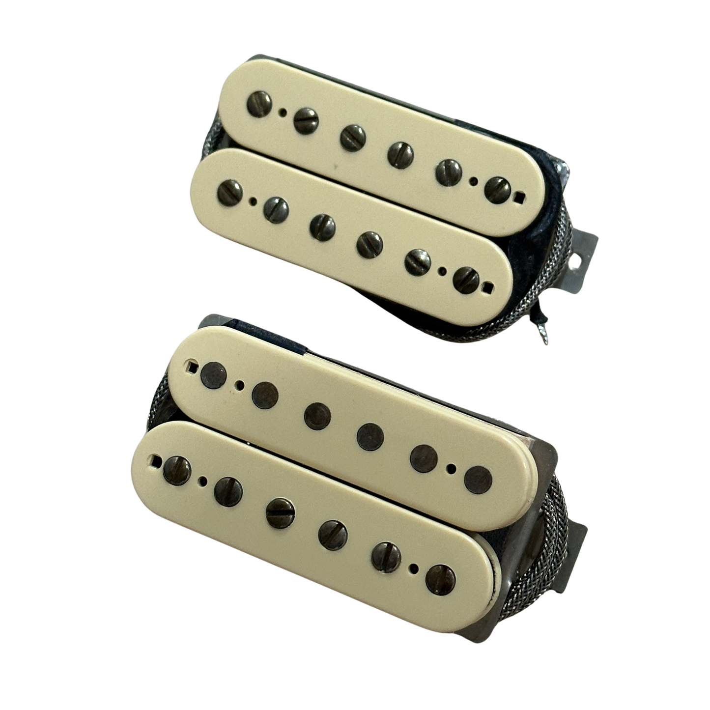 Leo Scala Custom Hand-wound “Retrophonic” PAF-style Pickups with Alnico 2 Magnets 2023 - Double Cream White
