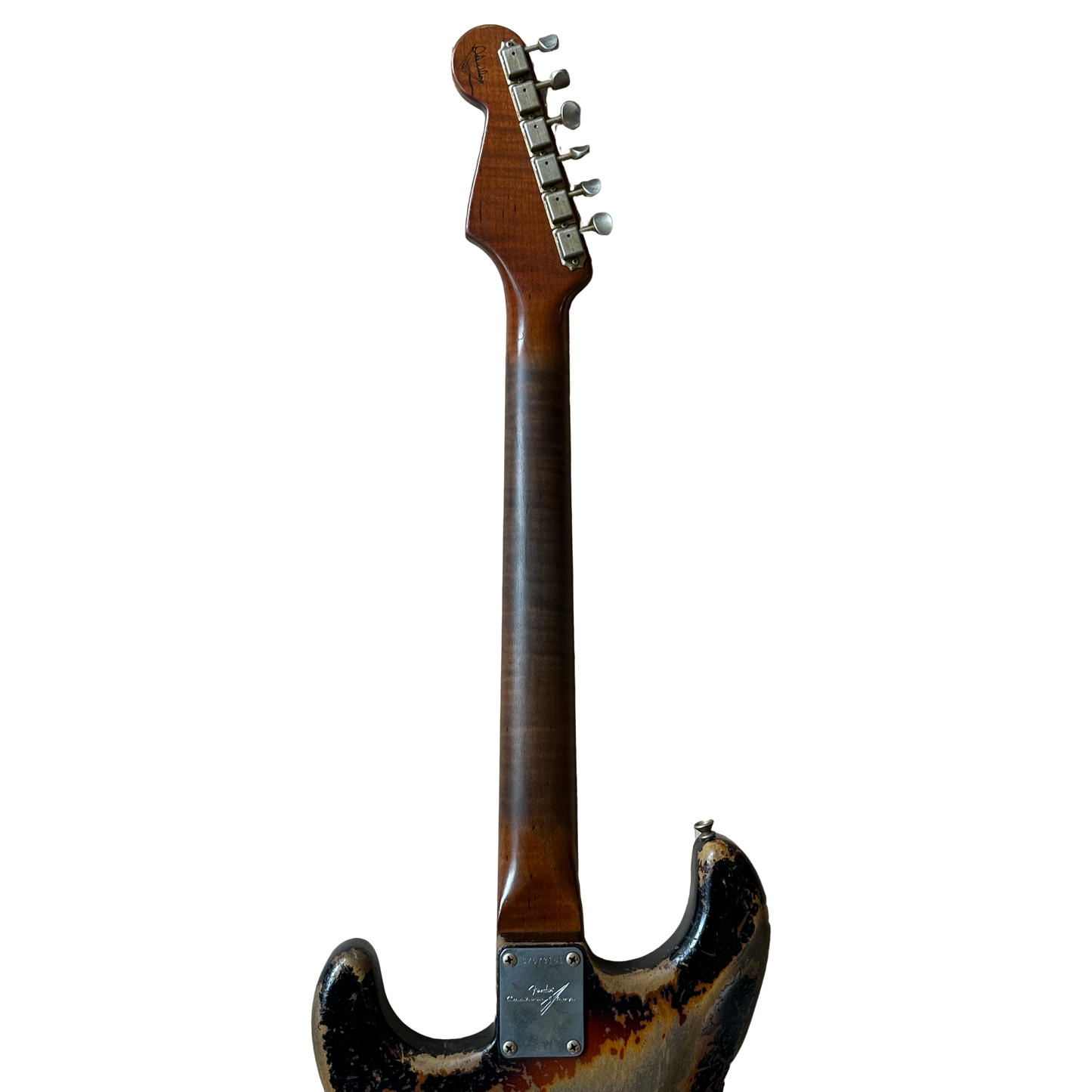 Fender Custom Shop Masterbuilt Dale Wilson '60s Roasted Stratocaster Heavy Relic Electric Guitar Faded Chocolate 3-Color Sunburst