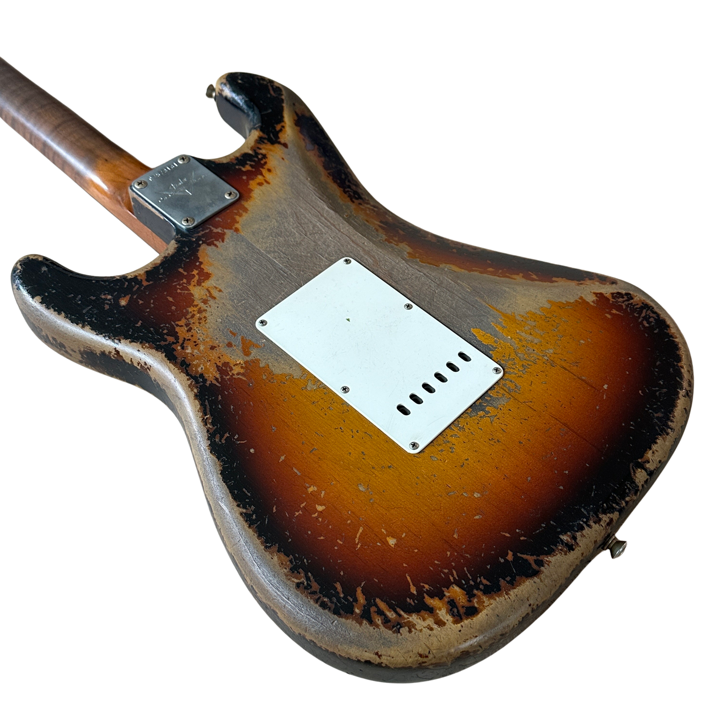 Fender Custom Shop Masterbuilt Dale Wilson '60s Roasted Stratocaster Heavy Relic Electric Guitar Faded Chocolate 3-Color Sunburst