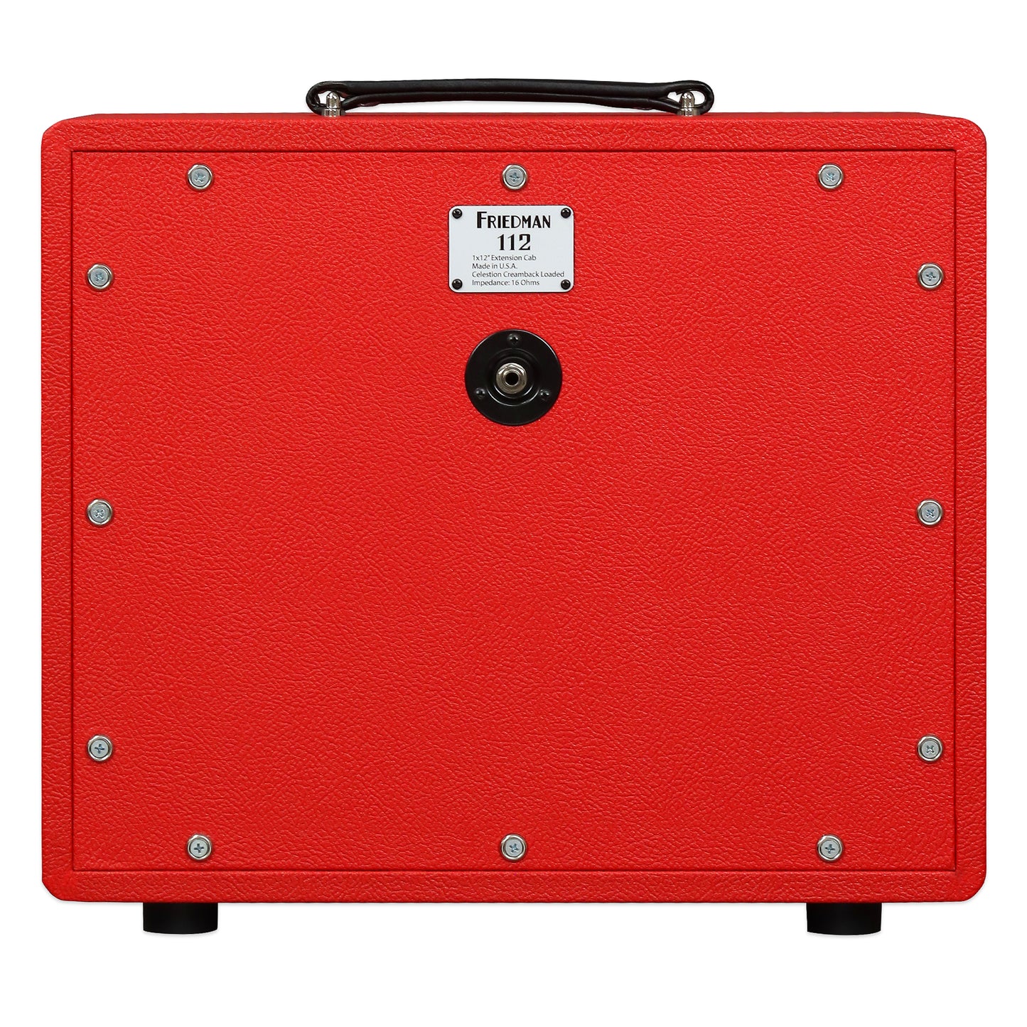 FRIEDMAN JEL-112 CAB 1x12” Jake E Lee Signature Celestion Creamback Speaker Cabinet - Red