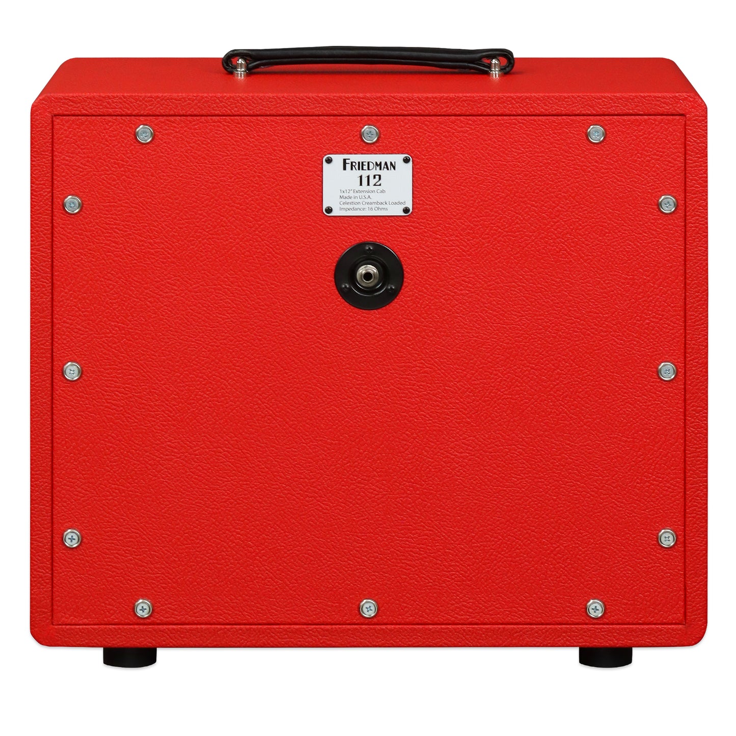 FRIEDMAN JEL-112 CAB 1x12” Jake E Lee Signature Celestion Creamback Speaker Cabinet - Red