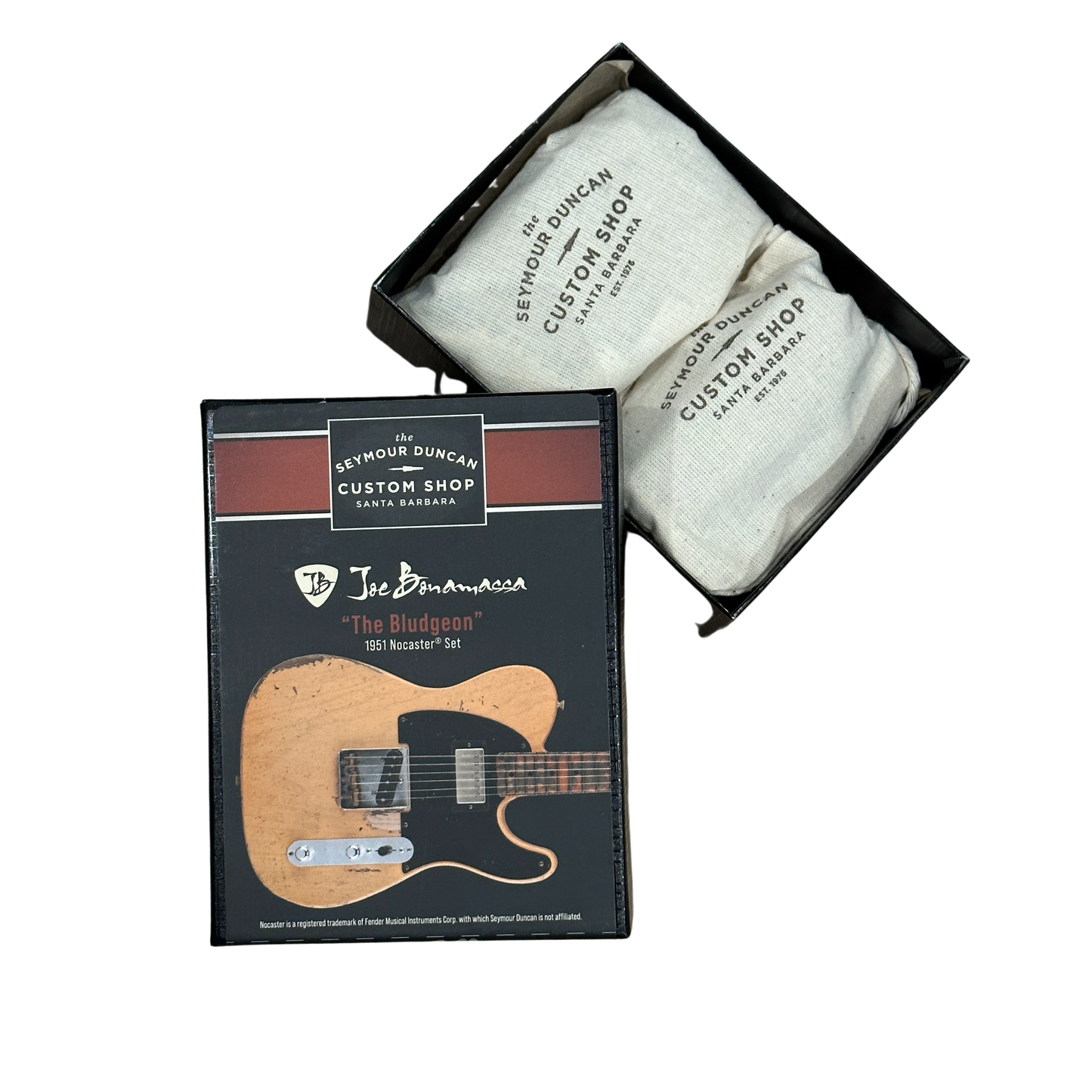 Limited Edition! Seymour Duncan Custom Shop Joe Bonamassa Signed The Bludgeon '51 Nocaster Pickup Set (1 of 250)
