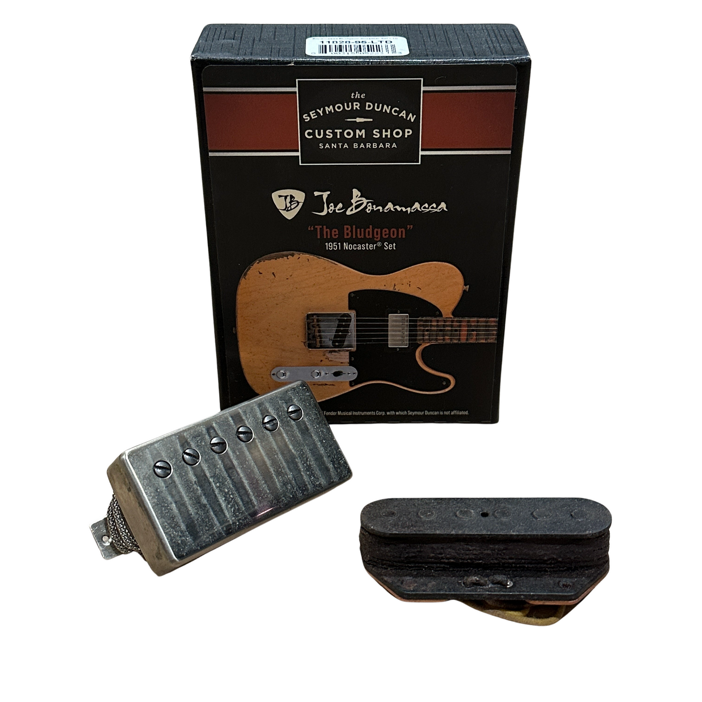 Limited Edition! Seymour Duncan Custom Shop Joe Bonamassa Signed The Bludgeon '51 Nocaster Pickup Set (1 of 250)