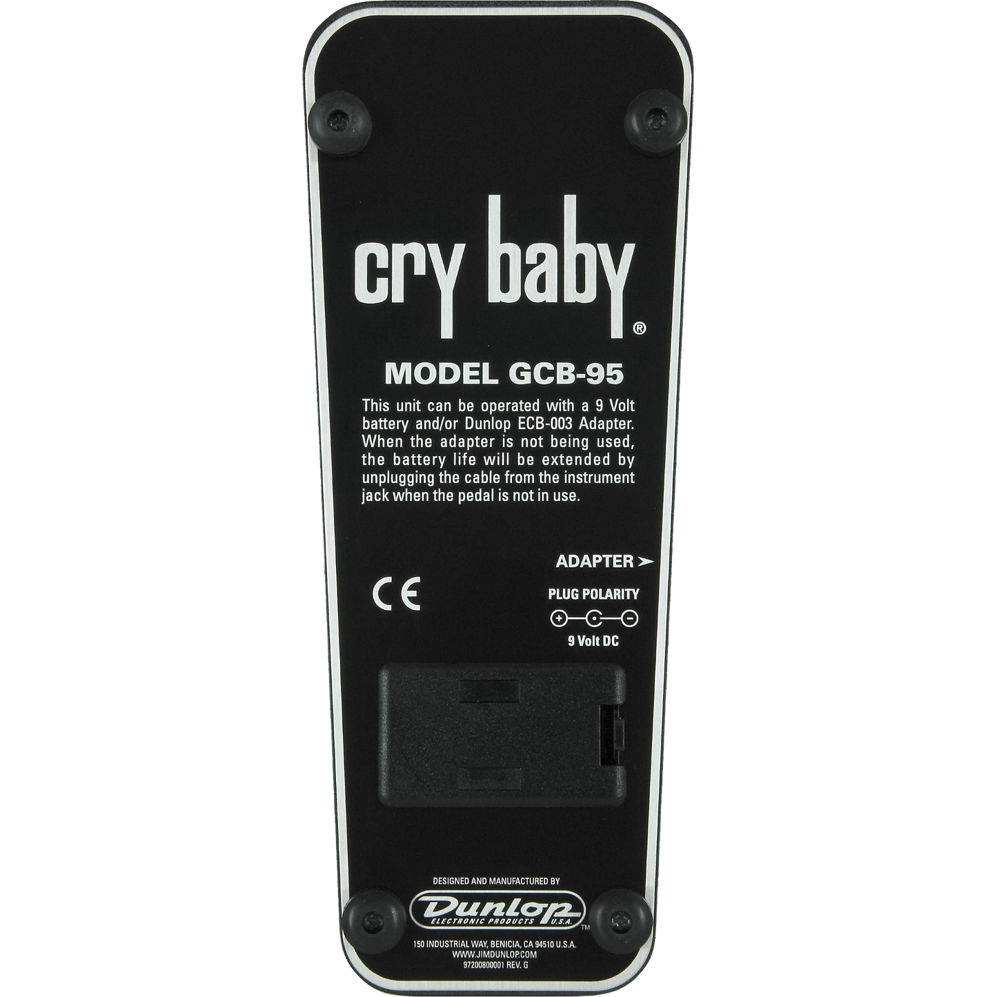 Dunlop Original Cry Baby Wah Pedal