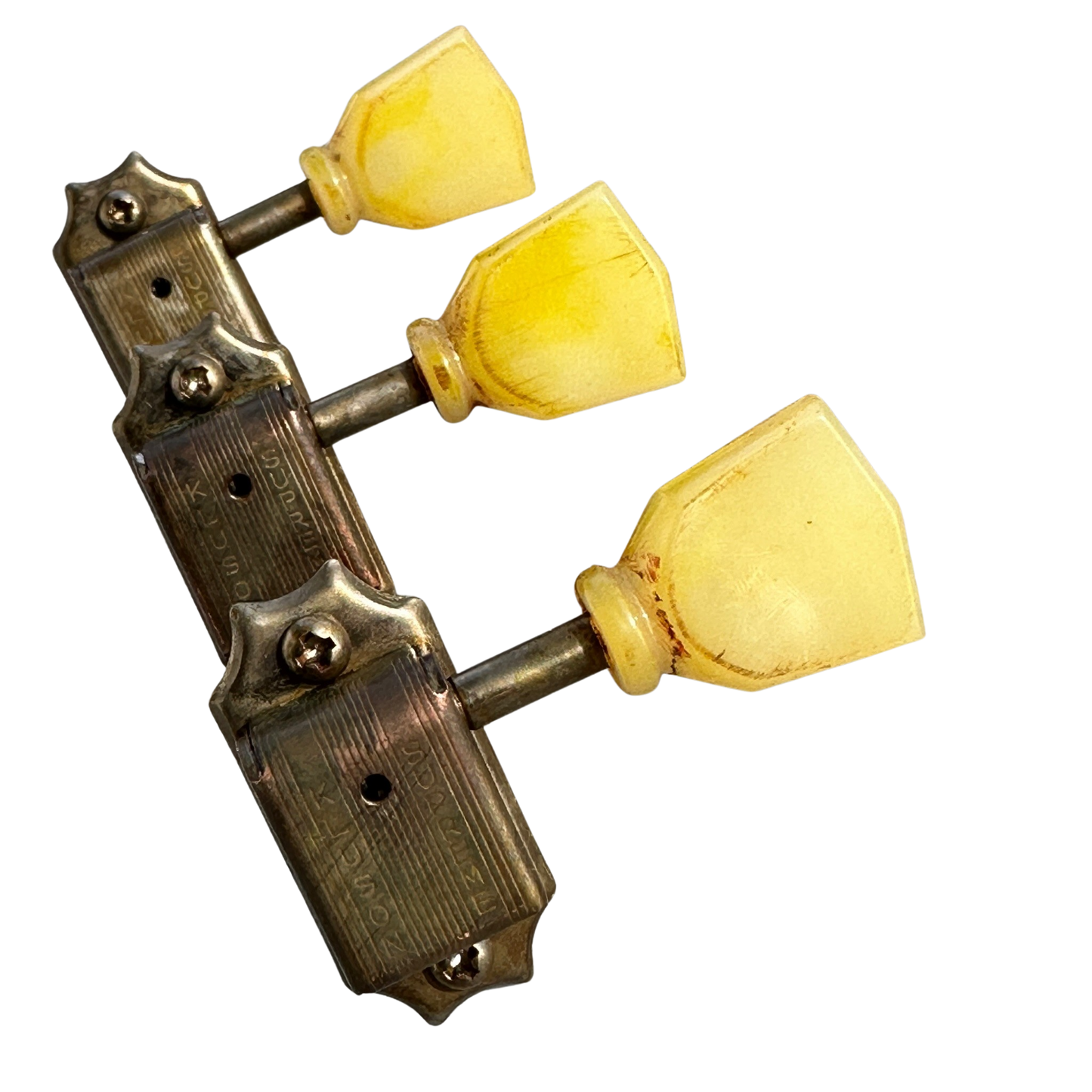 NitroSpec Vintage Aged Tuners 3 + 3 (Les Paul Tuning Machine Heads)
