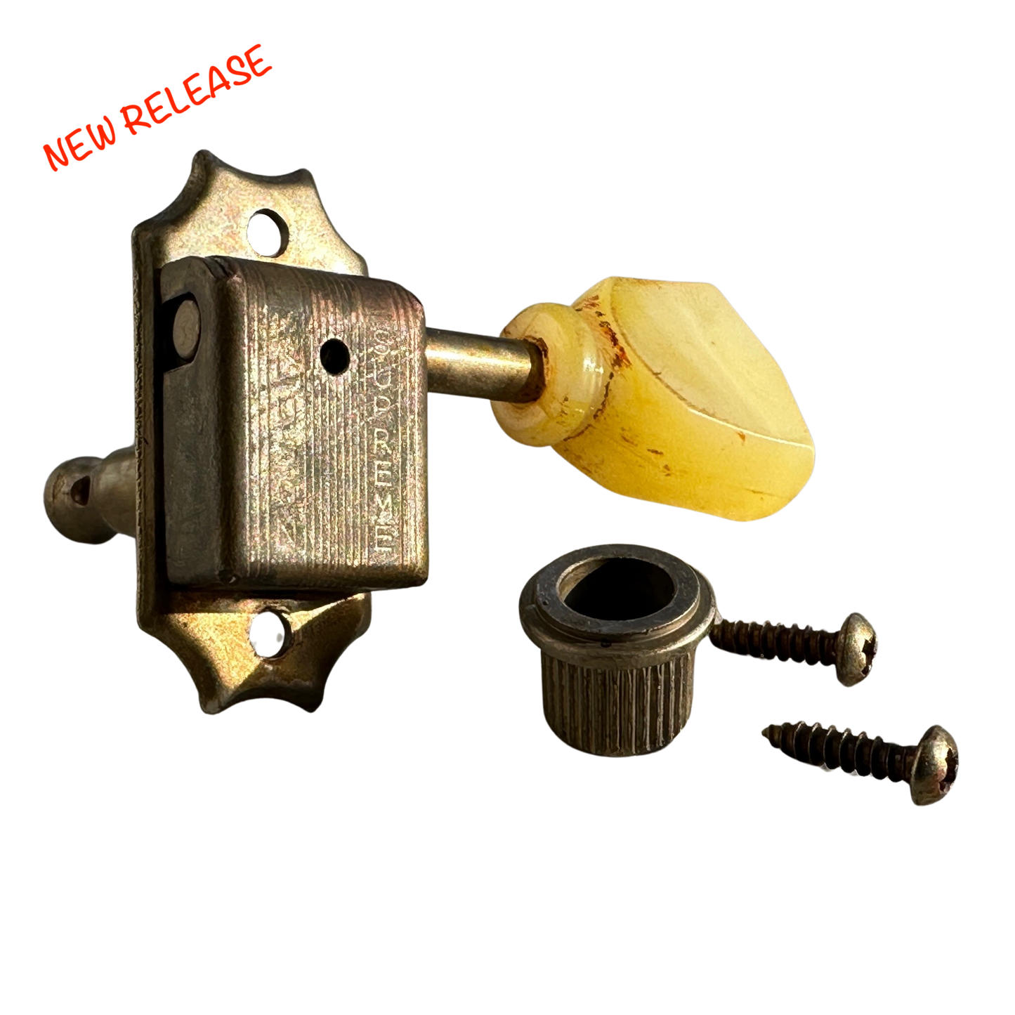 NitroSpec Vintage Aged Tuners 3 + 3 (Les Paul Tuning Machine Heads)