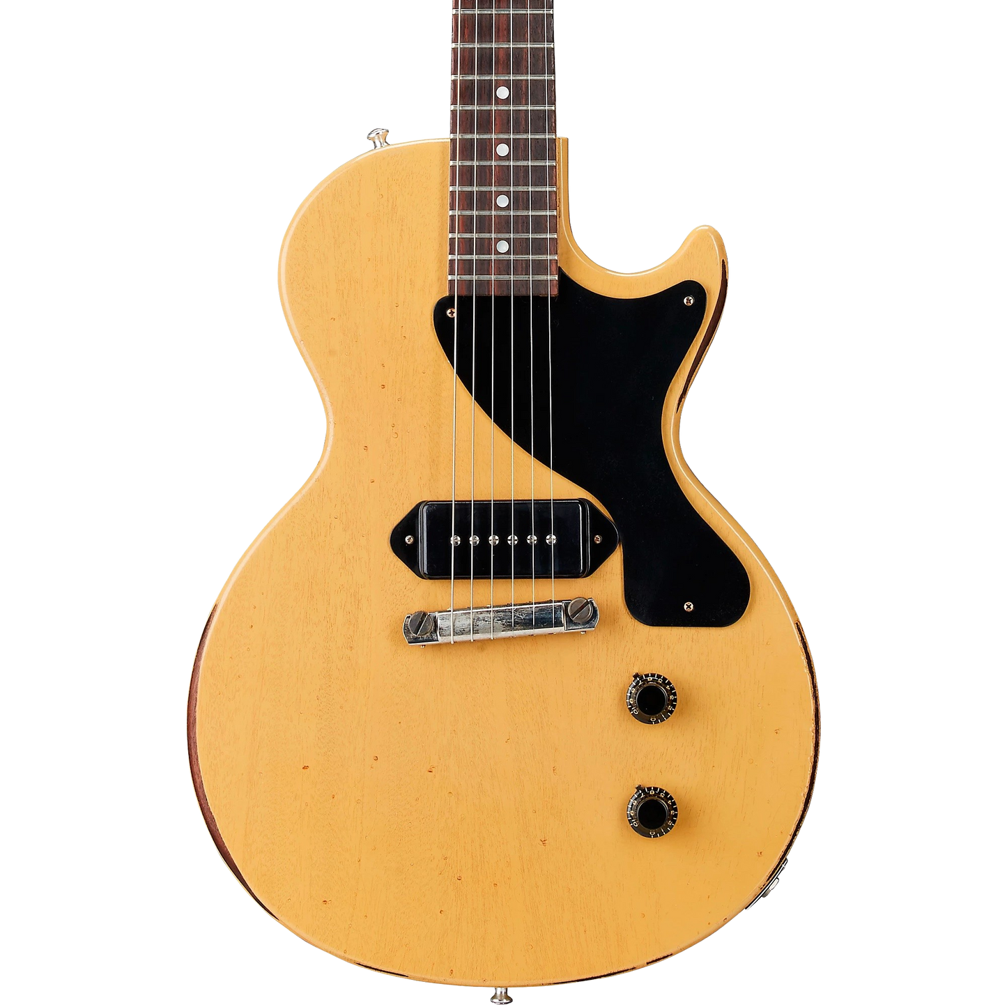 1957 Les Paul Junior Single Cut Reissue Murphy Lab Heavy Aged TV Yellow