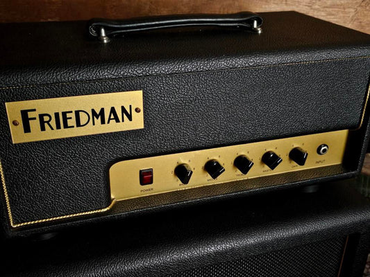 Scala Owned & Signed Friedman Handwired PT-20 "Pink Taco" 20-Watt Guitar Amp Head and PT-112 Cab Bundle - Used Mint