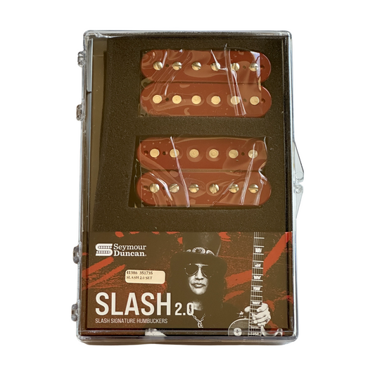 Seymour Duncan Shop Floor Custom Slash 2.0 Signature Humbucker Set 2023 - Double Red
