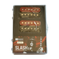 Seymour Duncan Shop Floor Custom Slash 2.0 Signature Humbucker Set 2023 - Red/Black Zebra