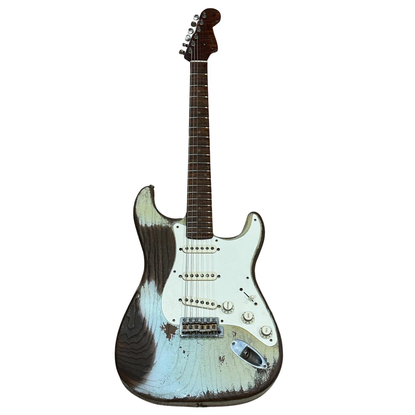 Fender Custom Shop Masterbuilt Dale Wilson '50s Roasted Stratocaster Heavy Relic Electric Guitar Sonic Blue