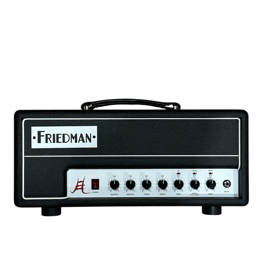 Pre-order limited run! Friedman JEL-20 Jake E Lee Signature 20 Watt Tube Guitar Amplifier Head - Black