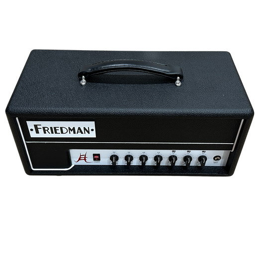 Limited Run! Friedman JEL-20 Jake E Lee Signature 20 Watt Tube Guitar Amplifier Head - Black