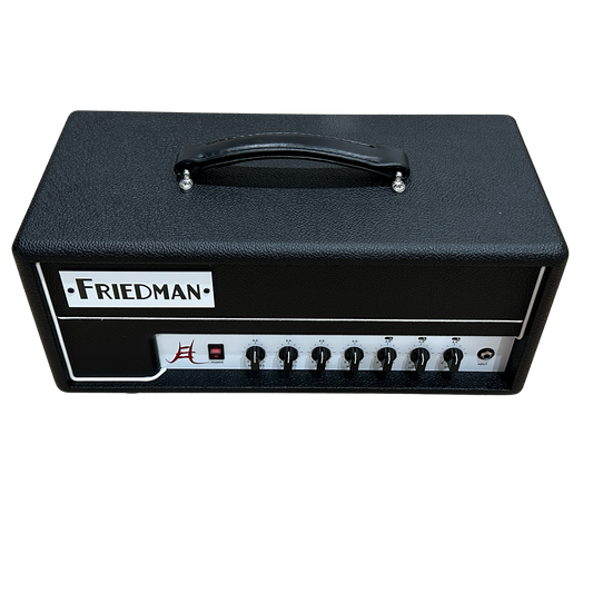 Pre-order limited run! Friedman JEL-20 Jake E Lee Signature 20 Watt Tube Guitar Amplifier Head - Black