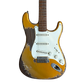 Fender Custom Shop Masterbuilt Dale Wilson '50s Roasted Stratocaster Heavy Relic Electric Guitar Aztec Gold