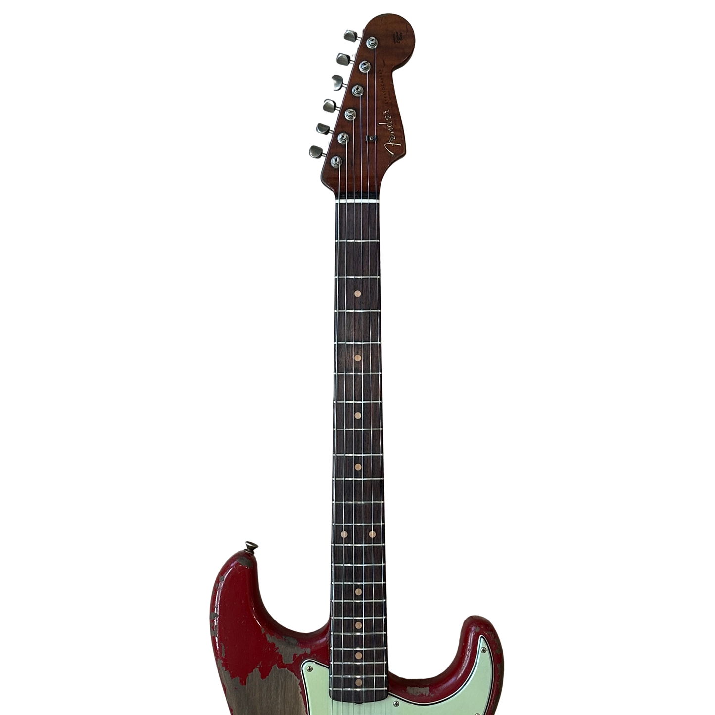 Fender Custom Shop Masterbuilt Dale Wilson '60s Roasted Stratocaster Heavy Relic Electric Guitar Dakota Red