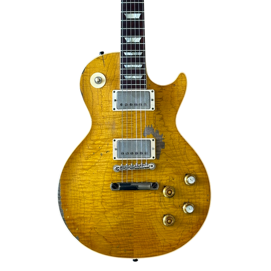 8.1 lbs only!!! Gibson Custom Shop Kirk Hammett "Greeny" '59 Les Paul Standard Reissue - Greeny Burst