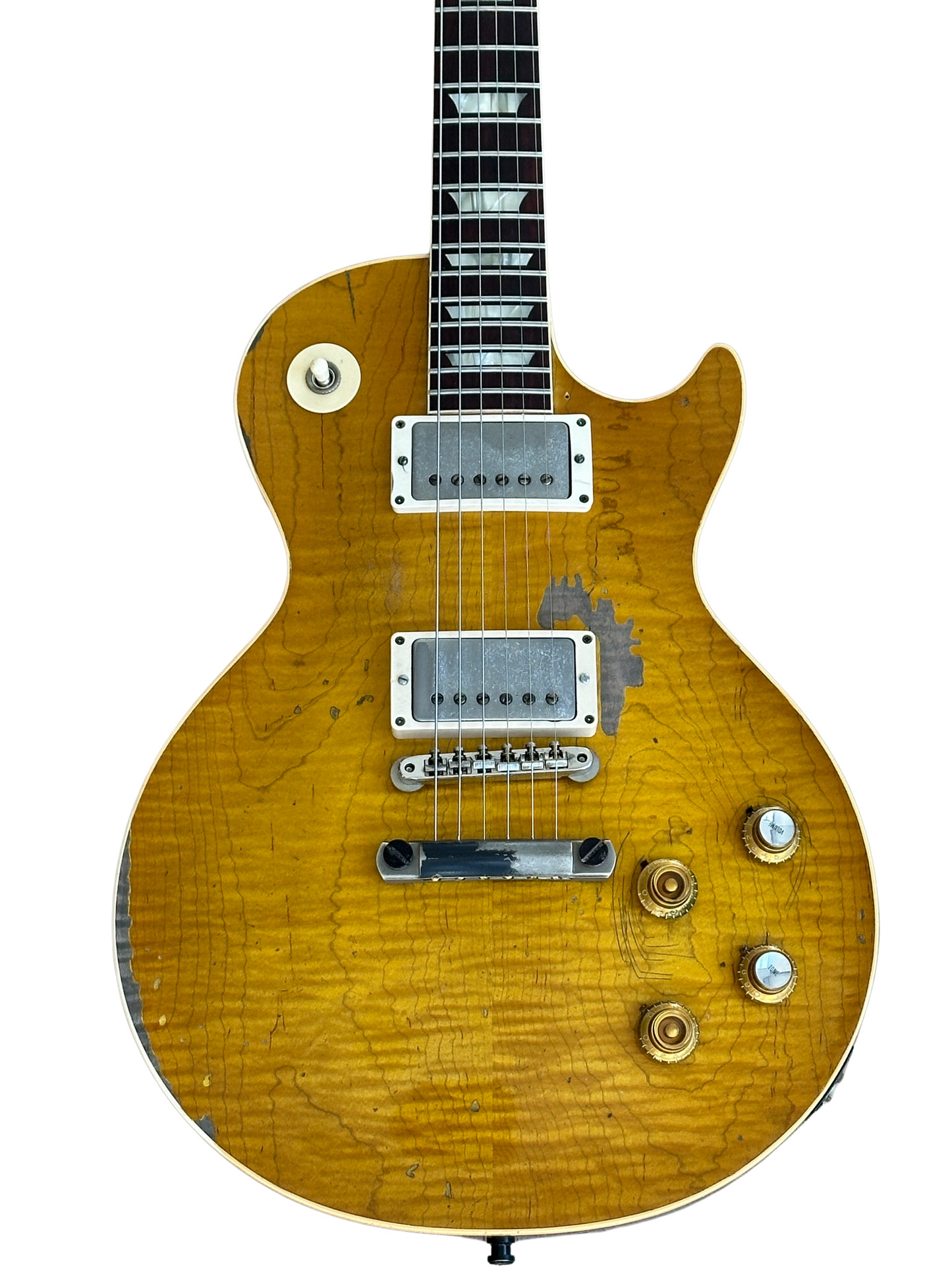 8.1 lbs only!!! Gibson Custom Shop Kirk Hammett "Greeny" '59 Les Paul Standard Reissue - Greeny Burst
