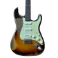 Fender Custom Shop Masterbuilt Dale Wilson '60s Roasted Stratocaster Heavy Relic Electric Guitar Faded Chocolate 3-Color Sunburst